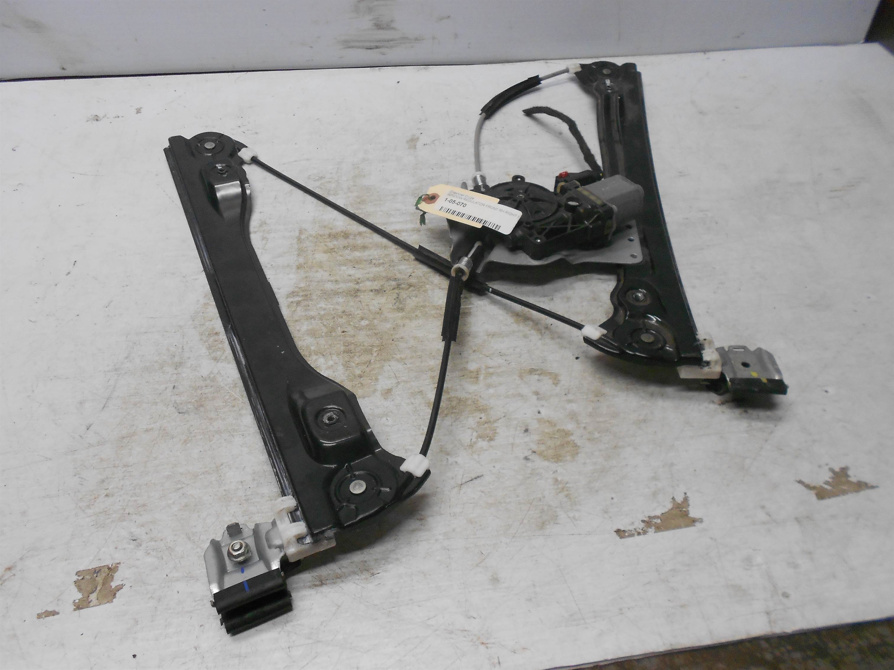 Used Front Power Window Regulator & Motor Passenger Side Right RH RF for 11-12 Cruze for sale small view front thumbnail