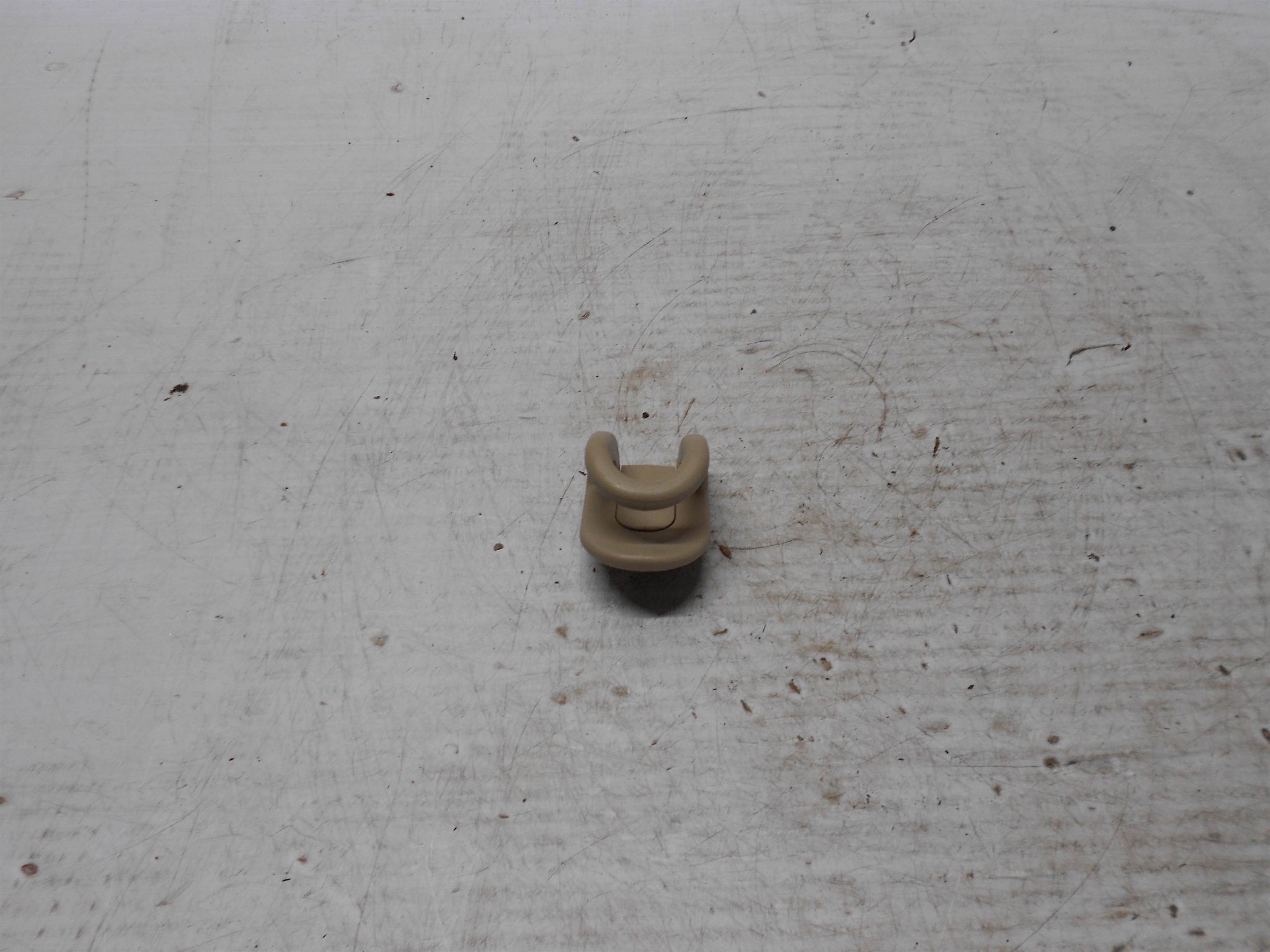 Used 2005-2008 PONTIAC G6 CHEVY MALIBU Tan OEM Coat Hanger Clip LH OR RH for sale small view front thumbnail