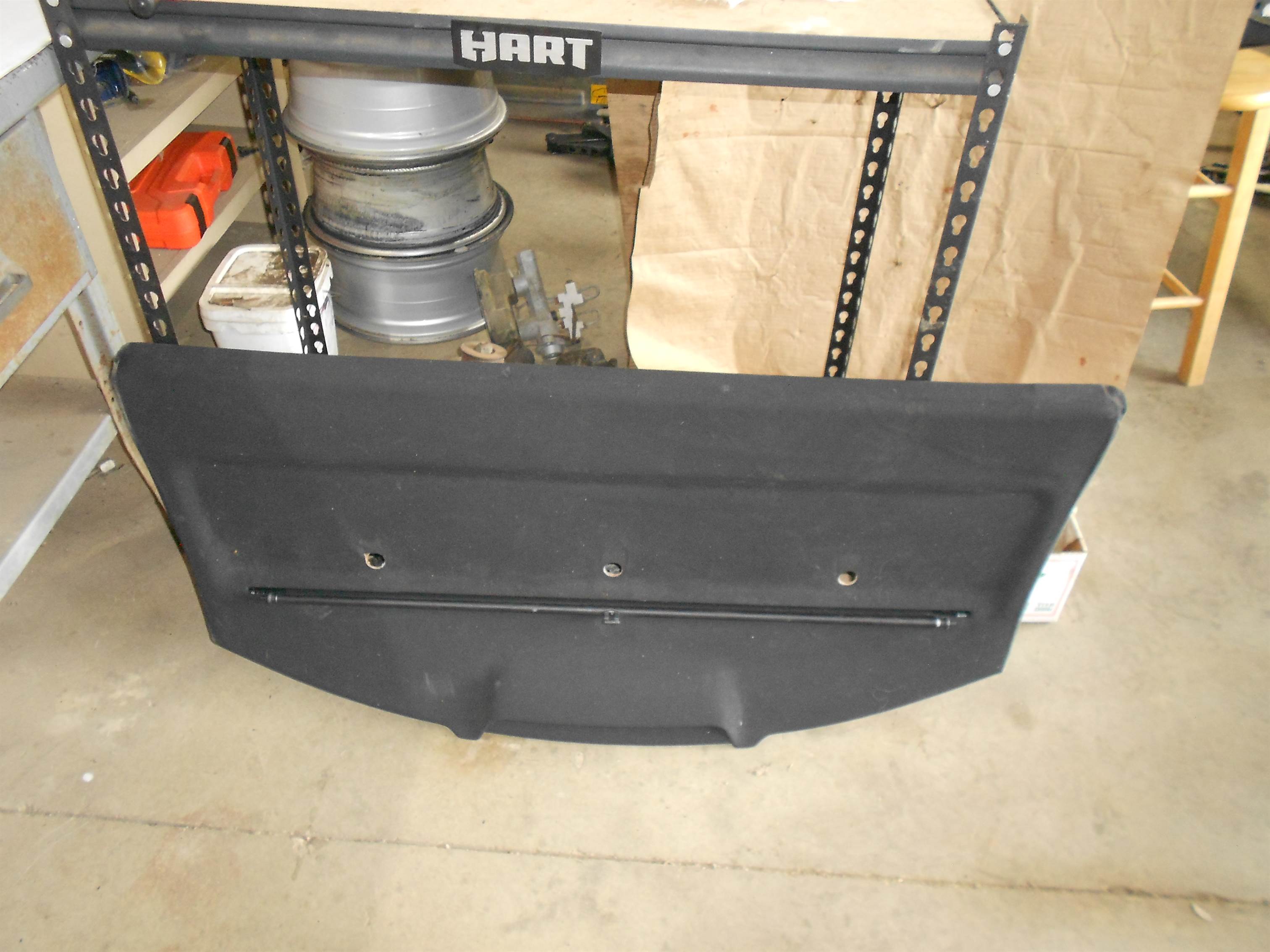 Used 1998-2005 VW Passat Sedan Rear Trunk Deck Shelf With Sun Screen Cargo Cover for sale small view front thumbnail