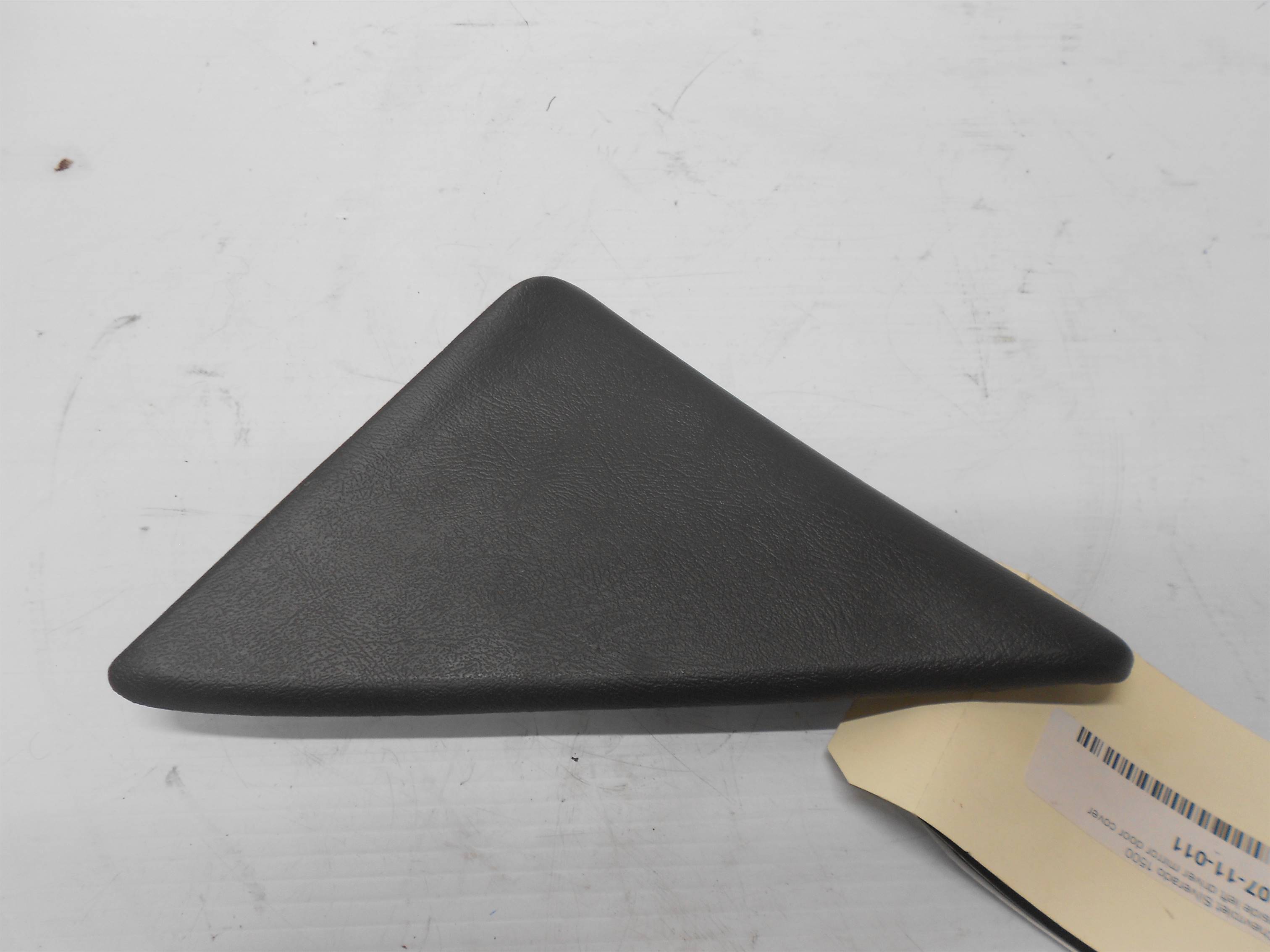 Used 99-06 TAHOE SILVERADO SIERRA DOOR SAIL PANEL MIRROR COVER LEFT LH CHARCOAL for sale small view front thumbnail