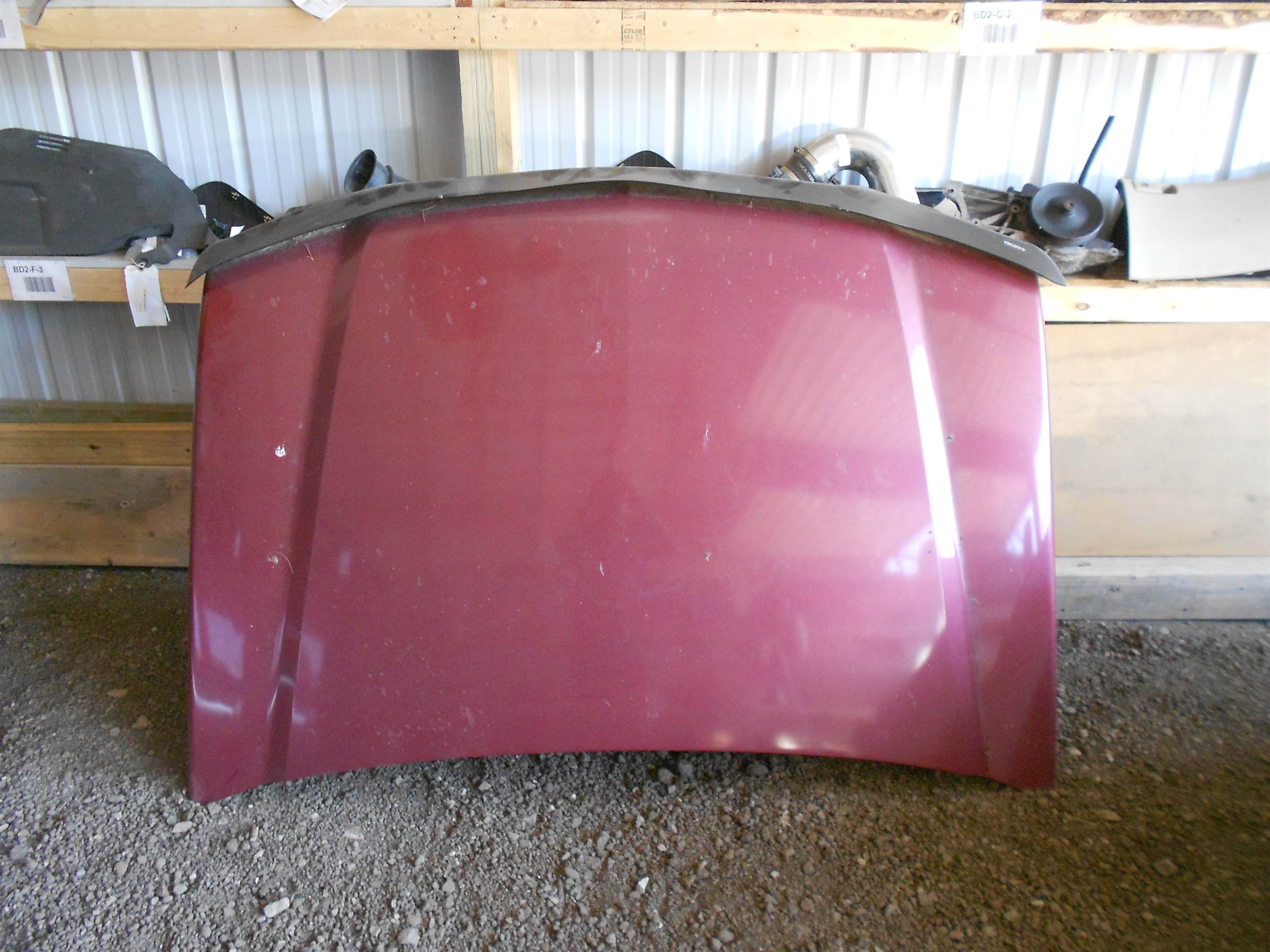 Used Hood For 2003-2006 Chevy Silverado 1500 03-04 Silverado 2500 HD PAINT CODE 817K for sale small view front thumbnail