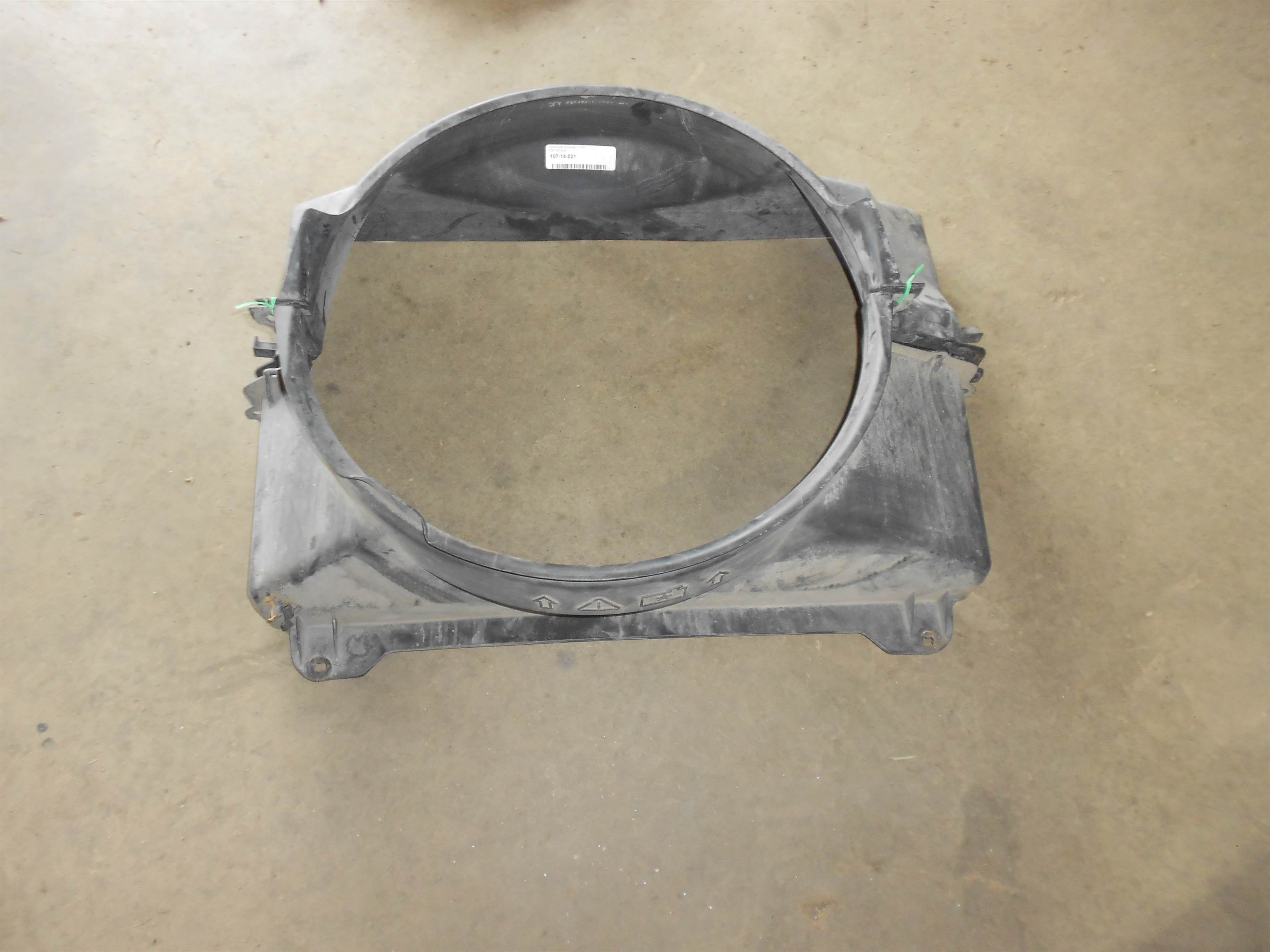 Used Upper & Lower Radiator Fan Shrouds For 2001-2007 Chevy Silverado 1500 for sale small view front thumbnail