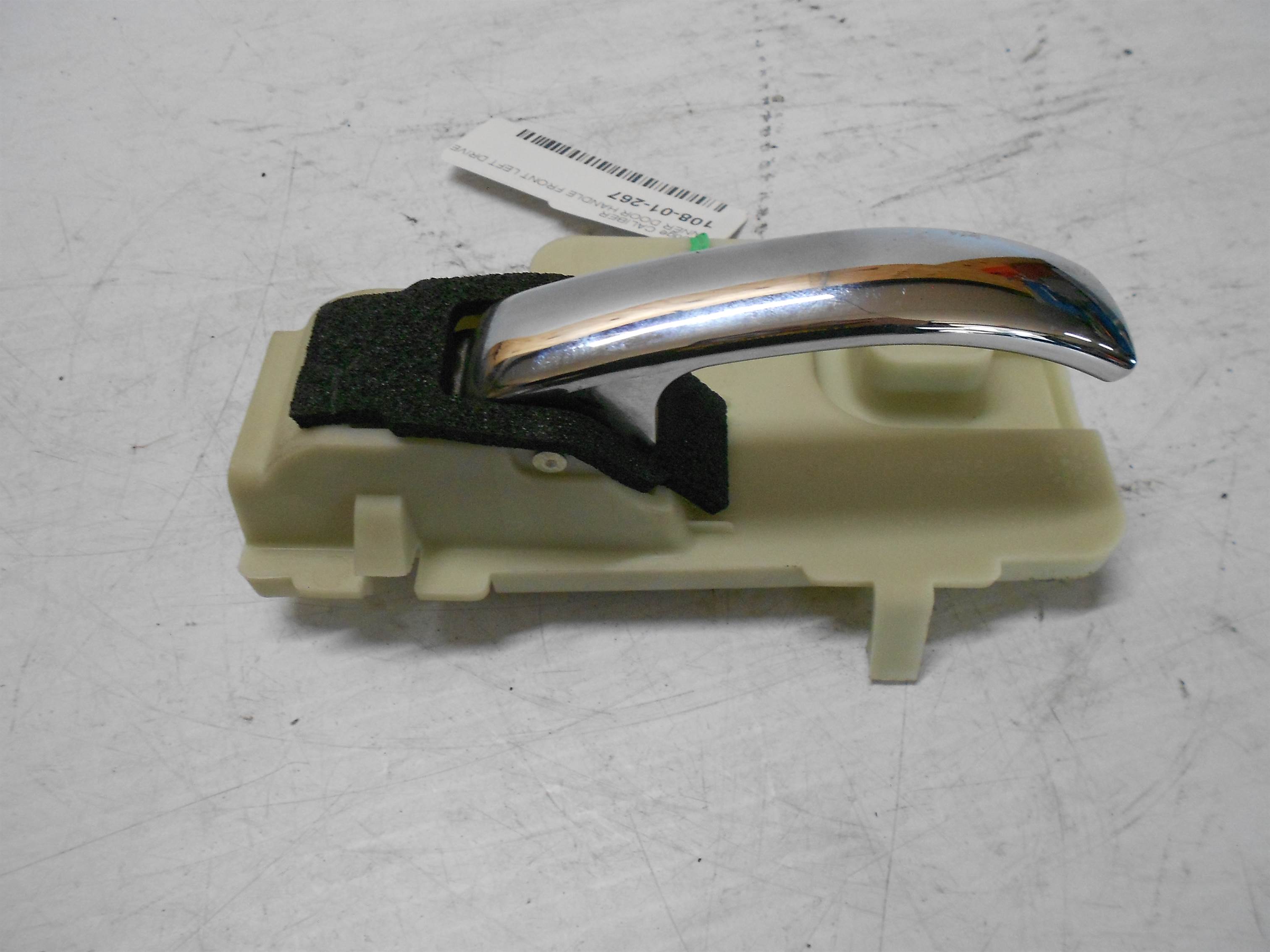 Used 2007 Caliber Chrome Front/Rear Inside Inner Interior Door Handle Left Driver for sale small view front thumbnail