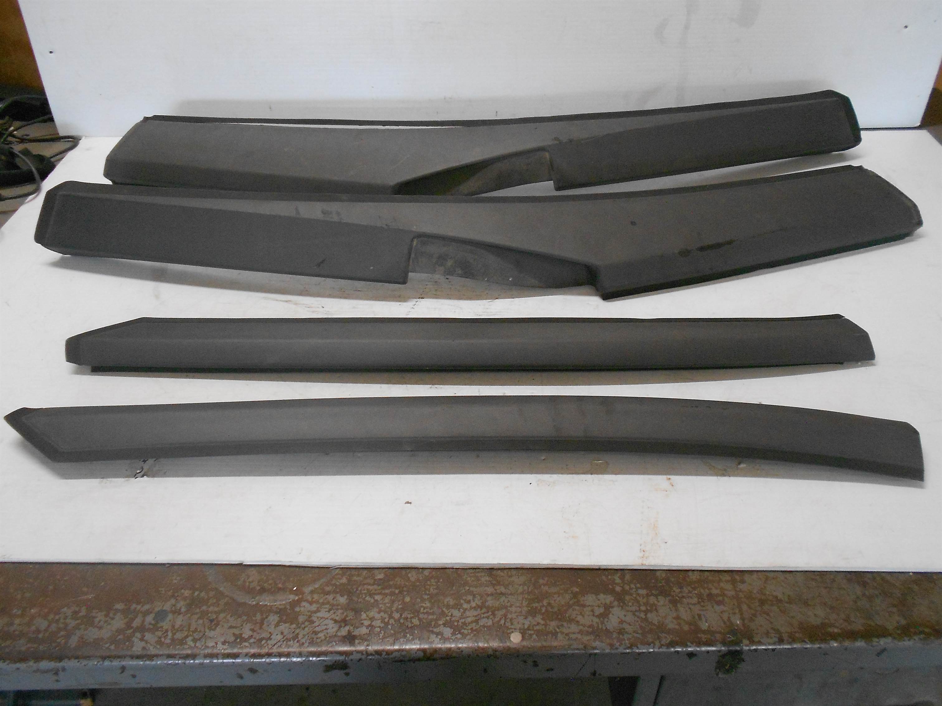 Used 07-12 Dodge Caliber Upper Roof Trim Molding 4 PIECE SET for sale small view front thumbnail