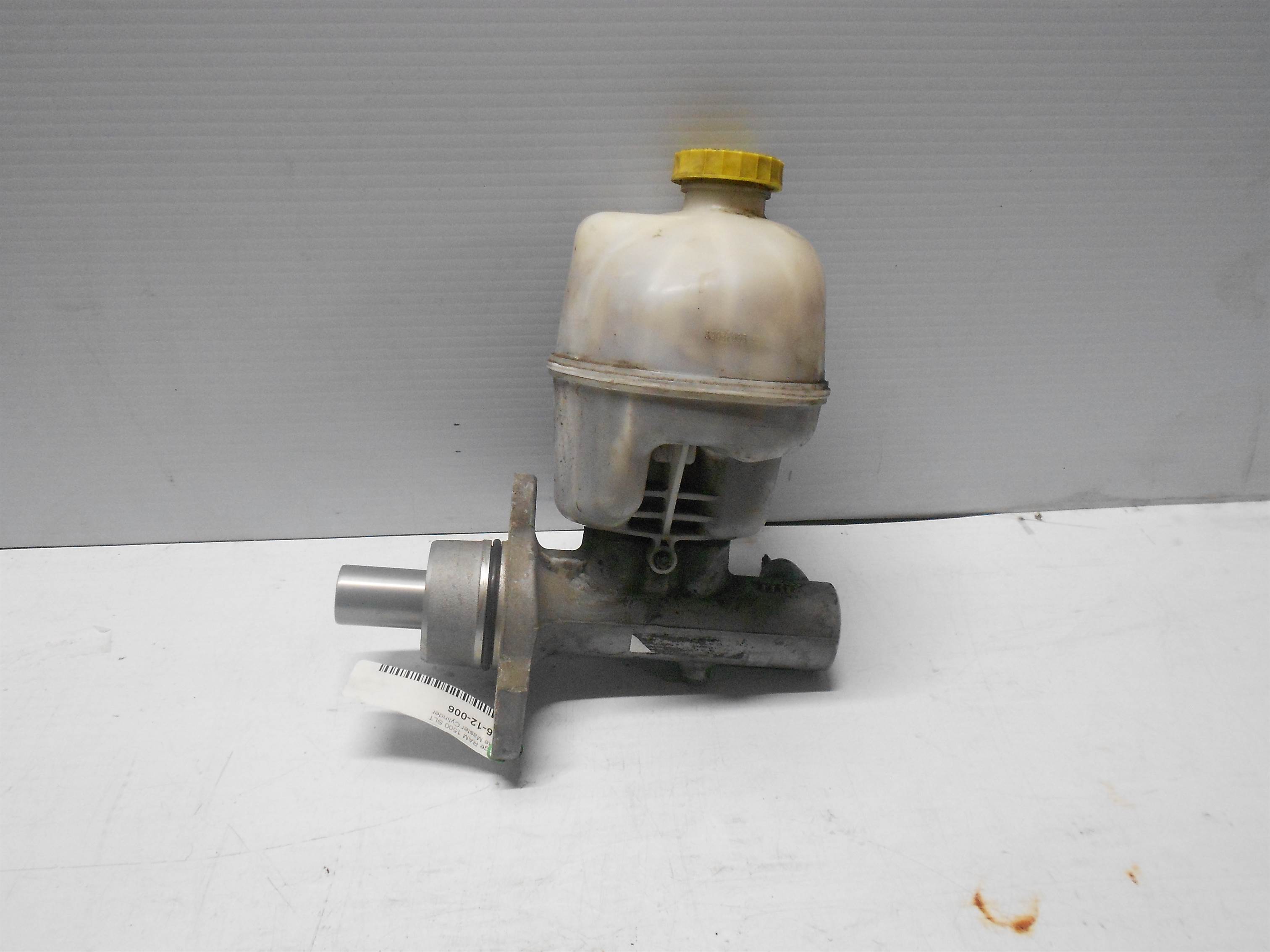 Used 2007-2020 DODGE RAM 1500 BRAKE MASTRER CYLINDER W/RESERVOIR BOTTLE OEM for sale small view front thumbnail
