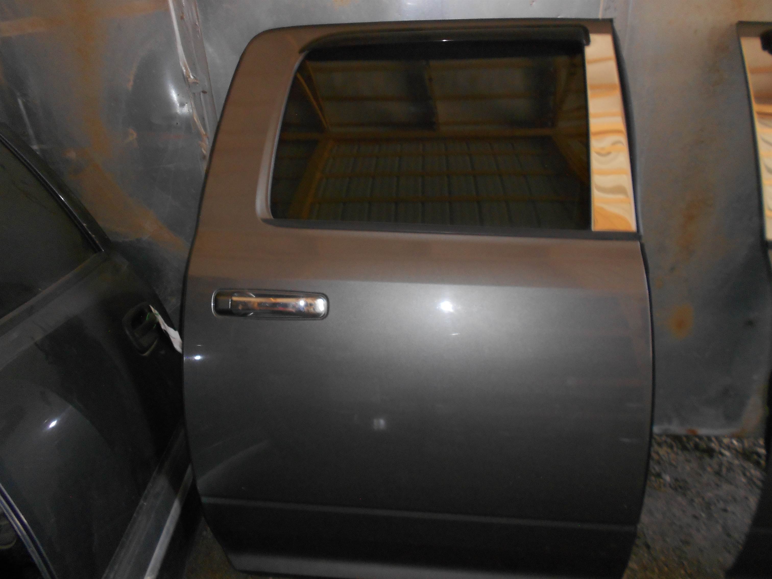 Used 09-20 Dodge Ram 1500 Rear Right Passenger Side Exterior Door Shell Gray OEM for sale small view front thumbnail