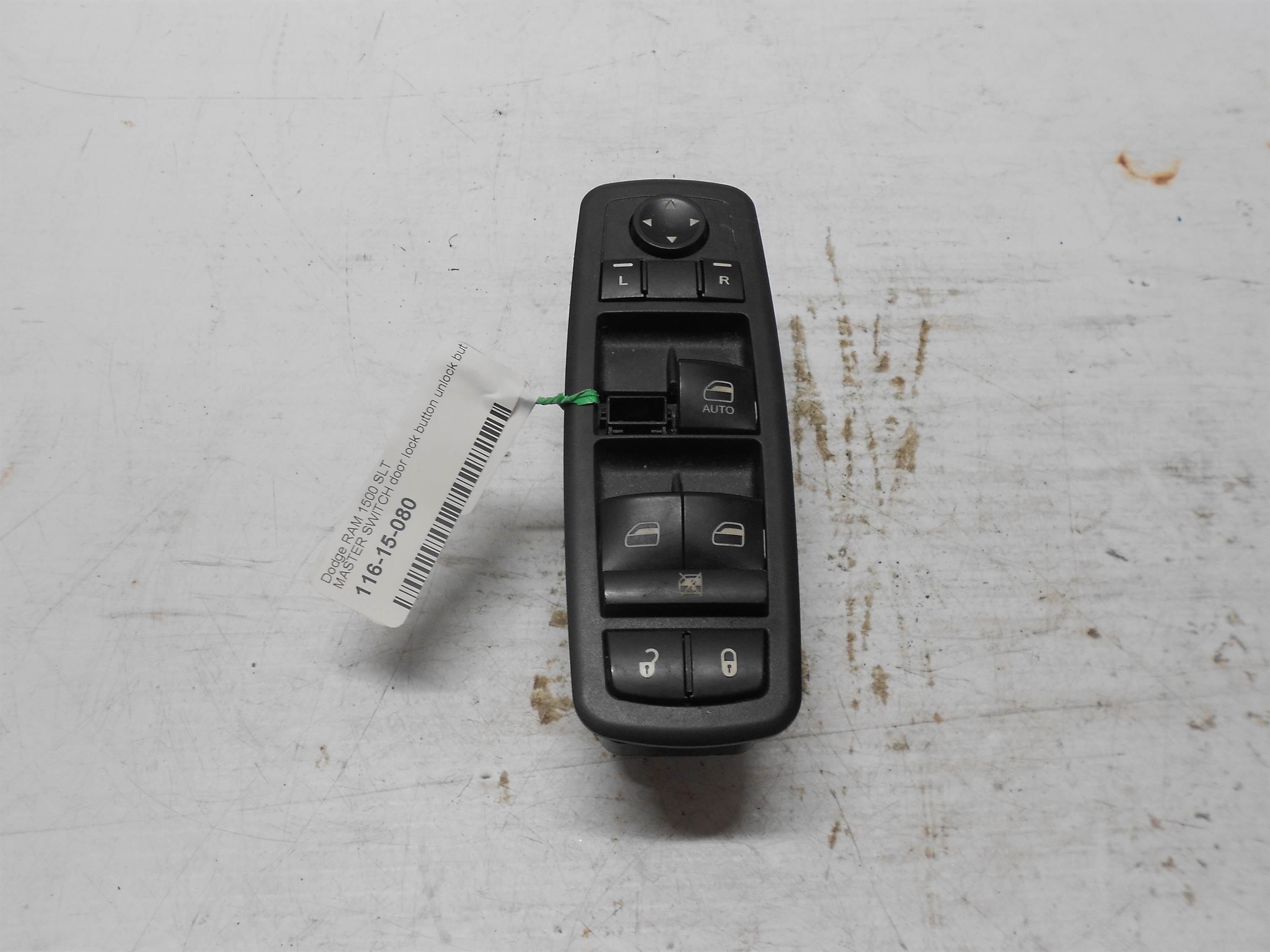 Used 2009 2012 Dodge Ram 1500 Power Window Master Switch Door Window Button for sale small view front thumbnail
