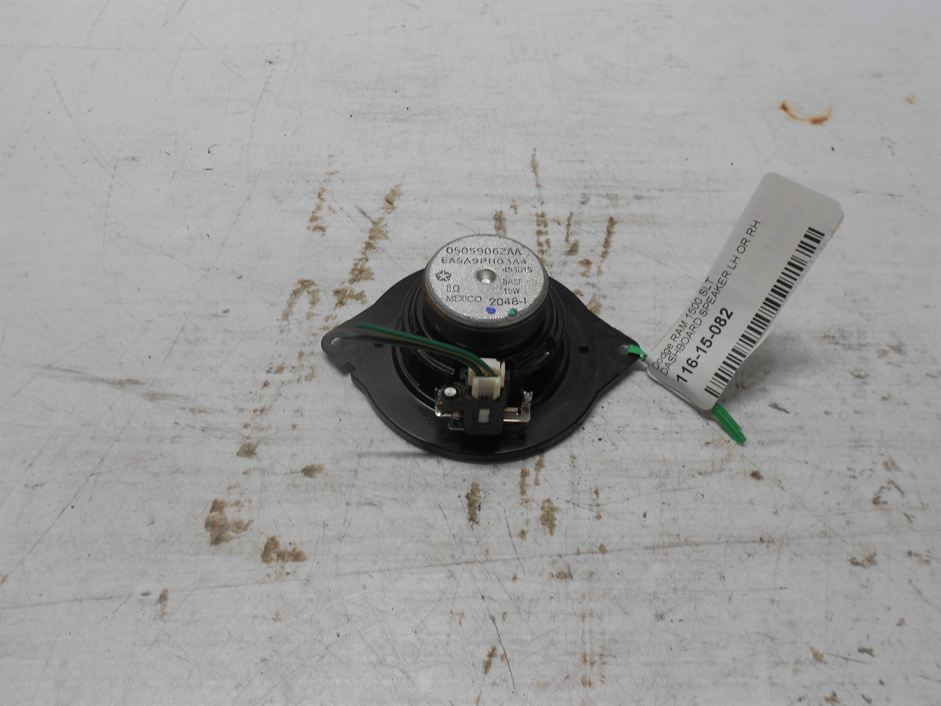 Used 2013-2018 Dodge Ram 1500 15W Dash Speakers OEM Tweeter Top Upper 05059062AA for sale small view front thumbnail