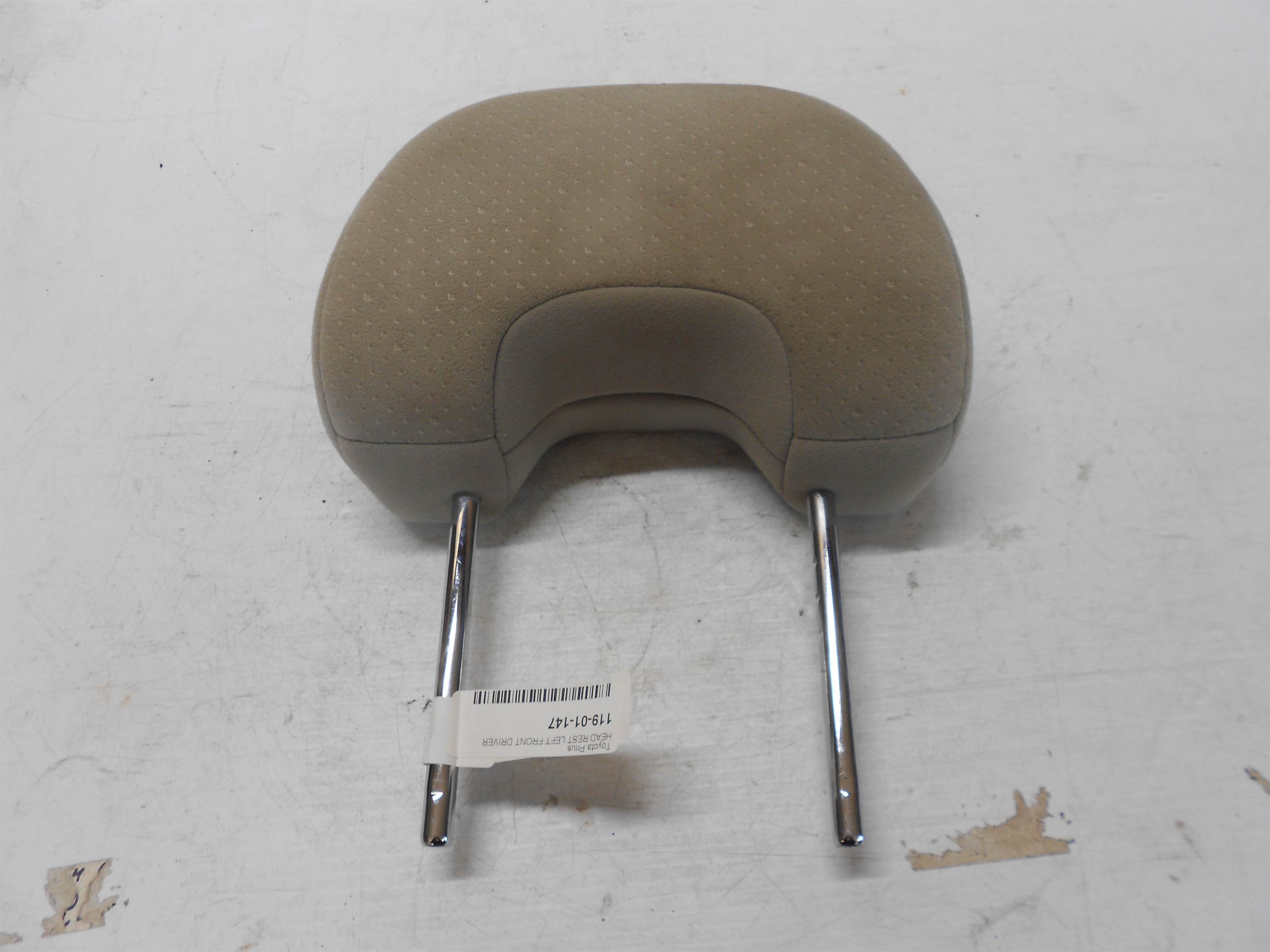 Used 2004-2009 Toyota Prius Cloth Head Rest Tan / Beige Front Left Driver OEM for sale small view front thumbnail