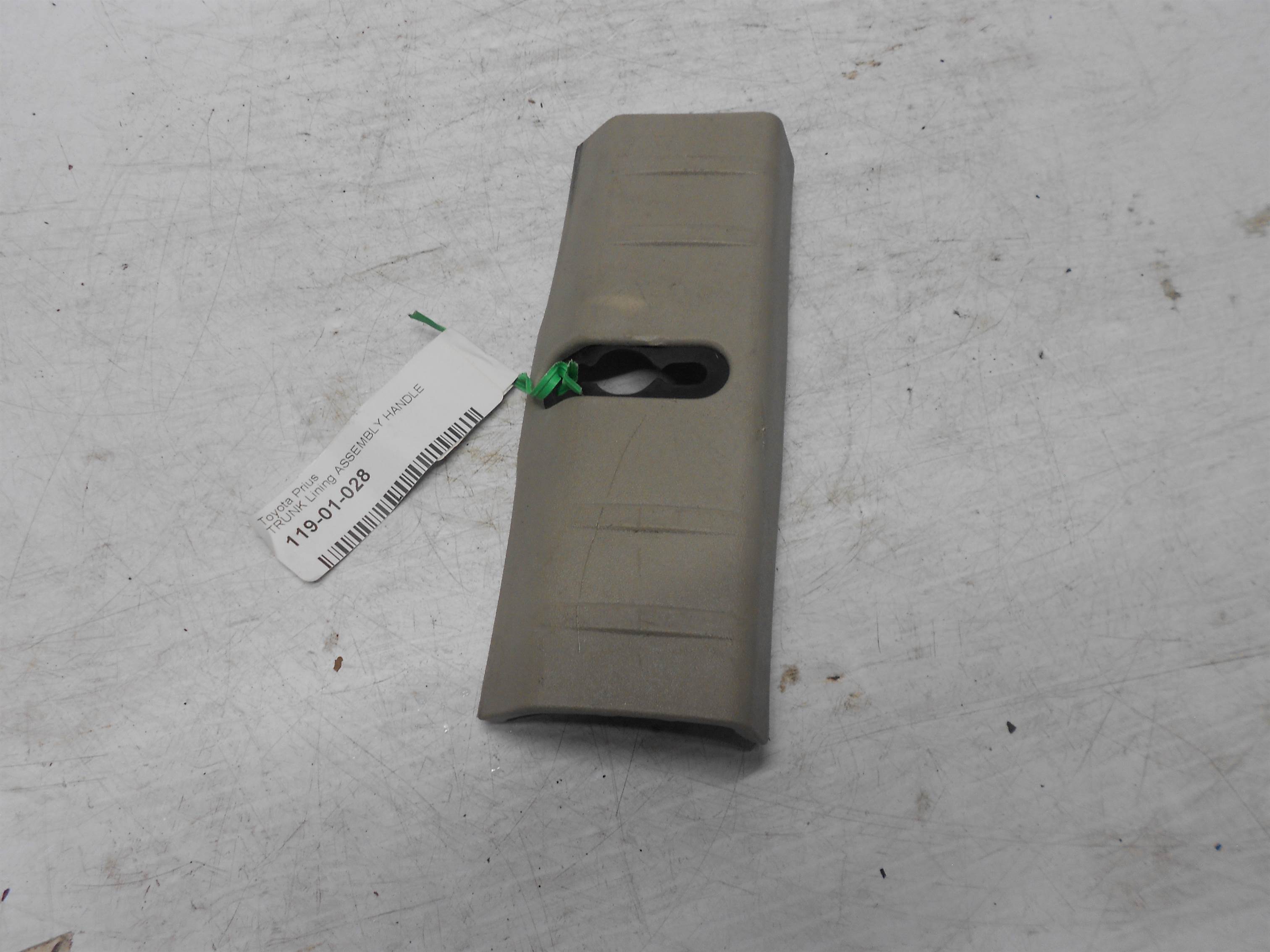 Used 04-09 Toyota Prius Trunk Lock Striker Trim Cover for sale small view front thumbnail