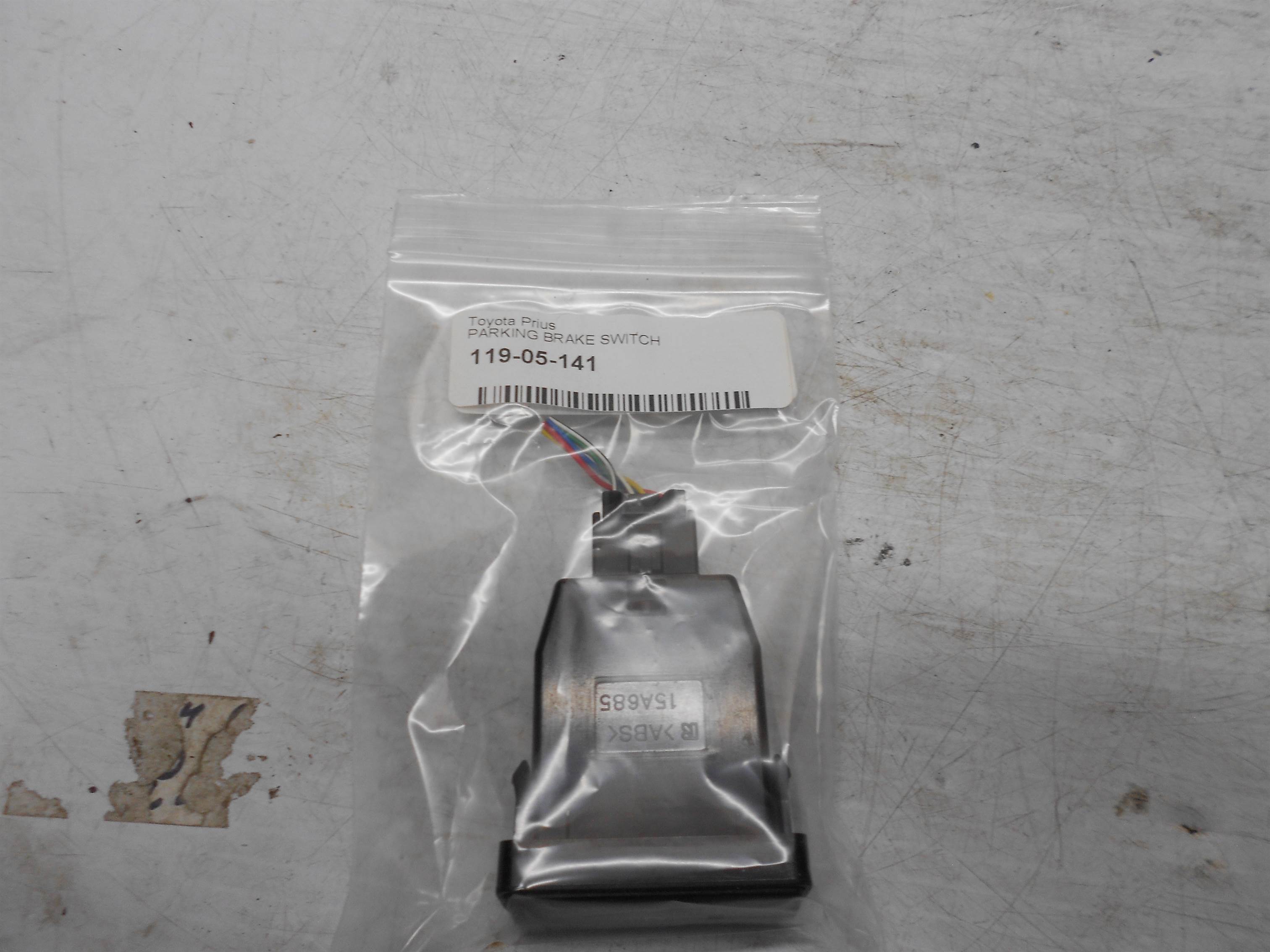 Used 2004-2009 TOYOTA PRIUS HYBRID PARKING BRAKE STOP SWITCH CONTROL BUTTON OEM for sale small view front thumbnail