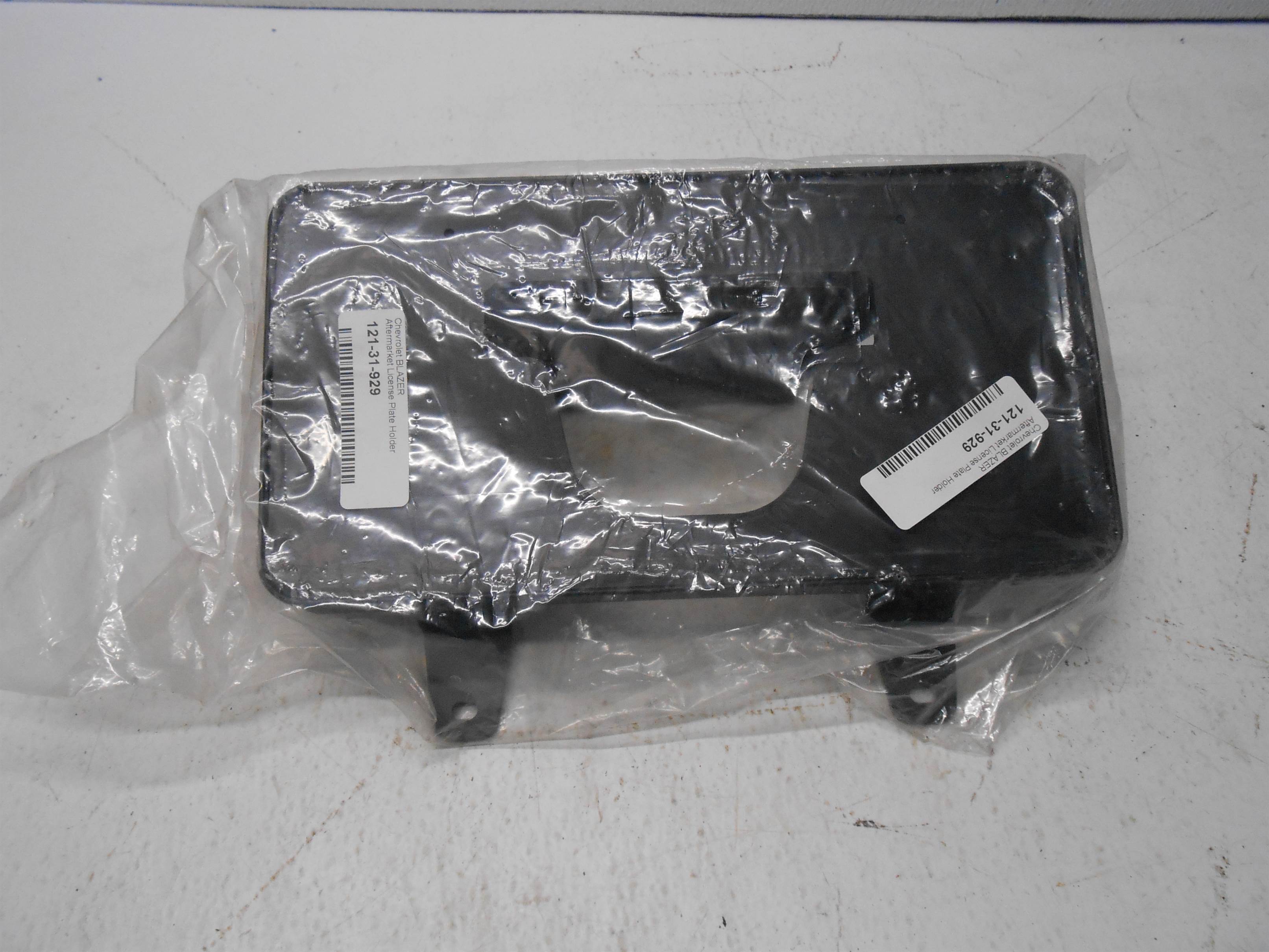 Used 2002 Chevrolet Blazer NEW Aftermarket License Plate Holder for sale small view front thumbnail