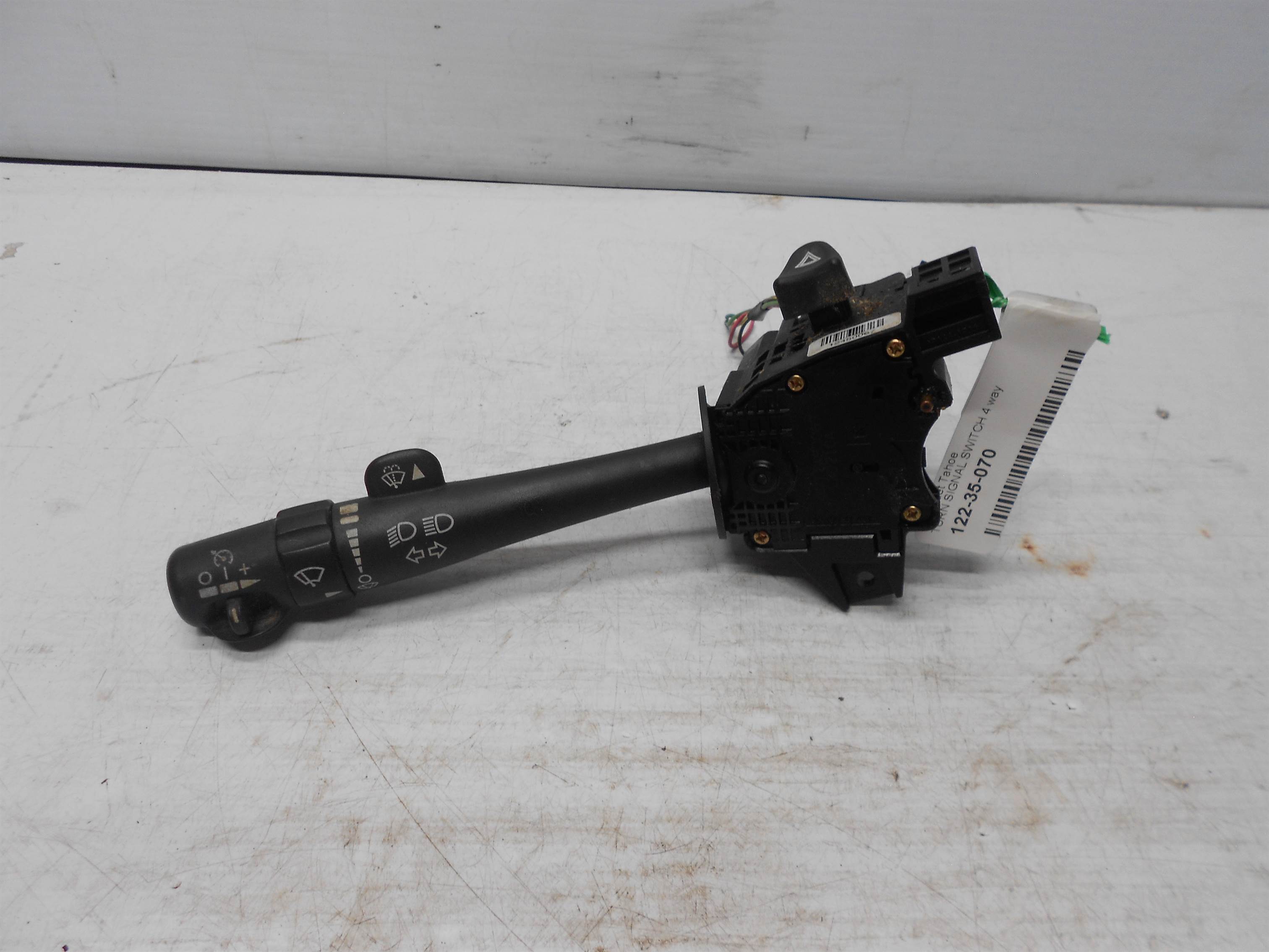 Used 2003-2006 Chevy Tahoe/Suburban/Yukon 4 Way Turn Signal Switch OEM for sale small view front thumbnail