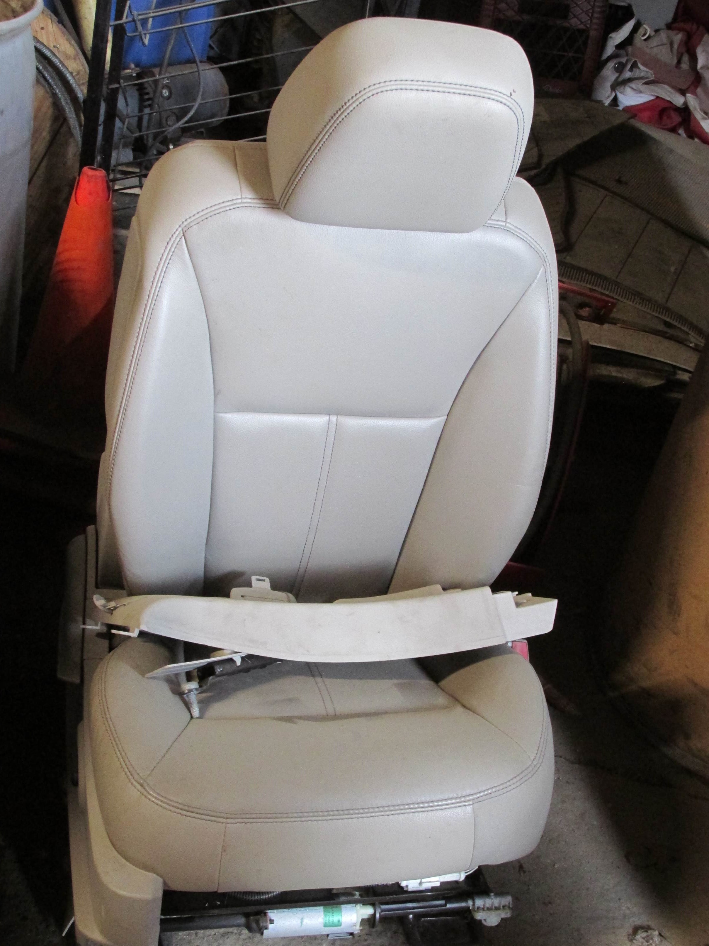 Used 2011 2012 2013 2014 Ford Edge Front Right RH Passenger Side Seat With Seat Belt for sale small view front thumbnail