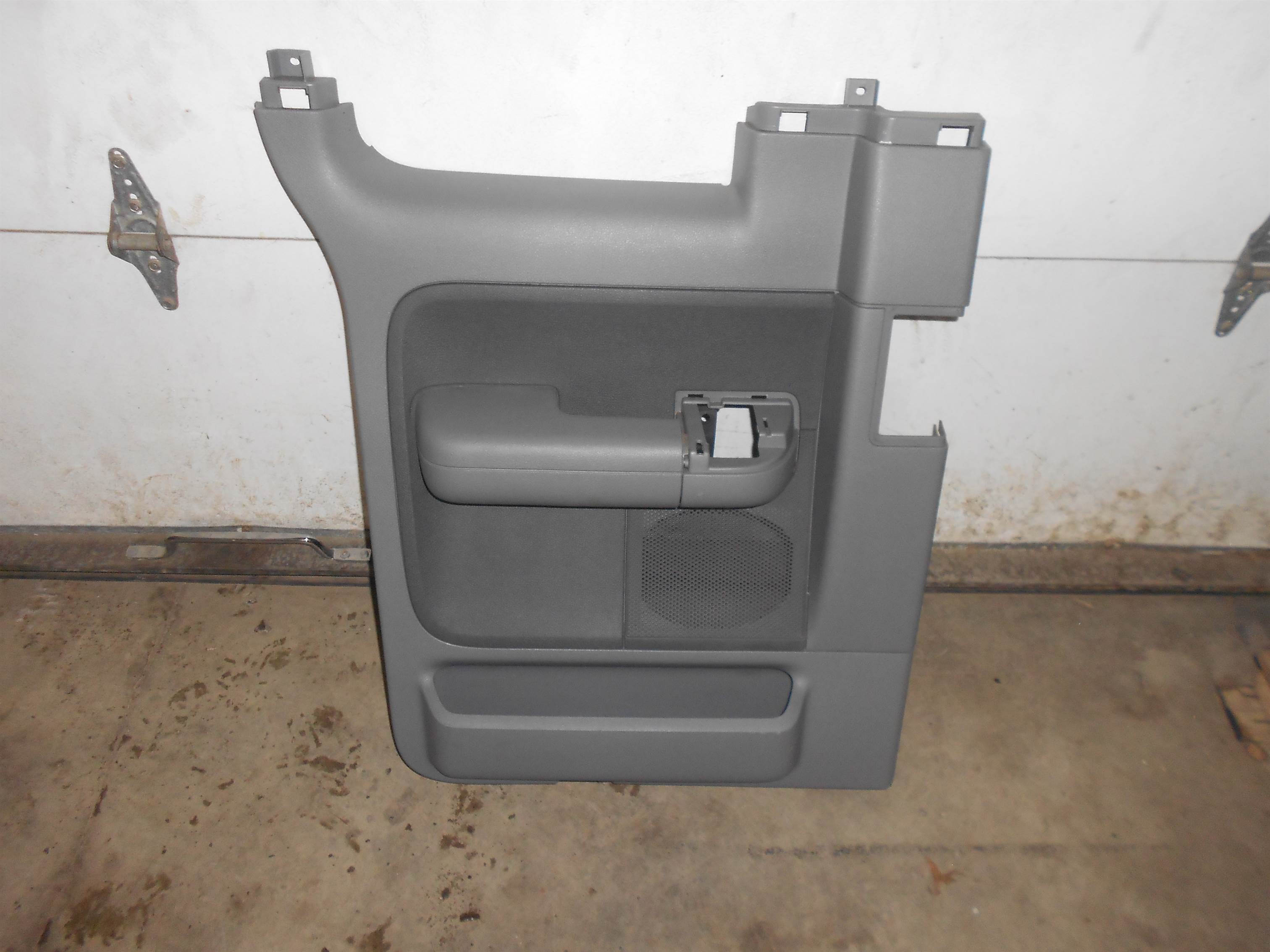 Used 04-08 FORD F150 REAR LEFT DRIVER DOOR TRIM PANEL OEM 4l34-1827407 for sale small view front thumbnail
