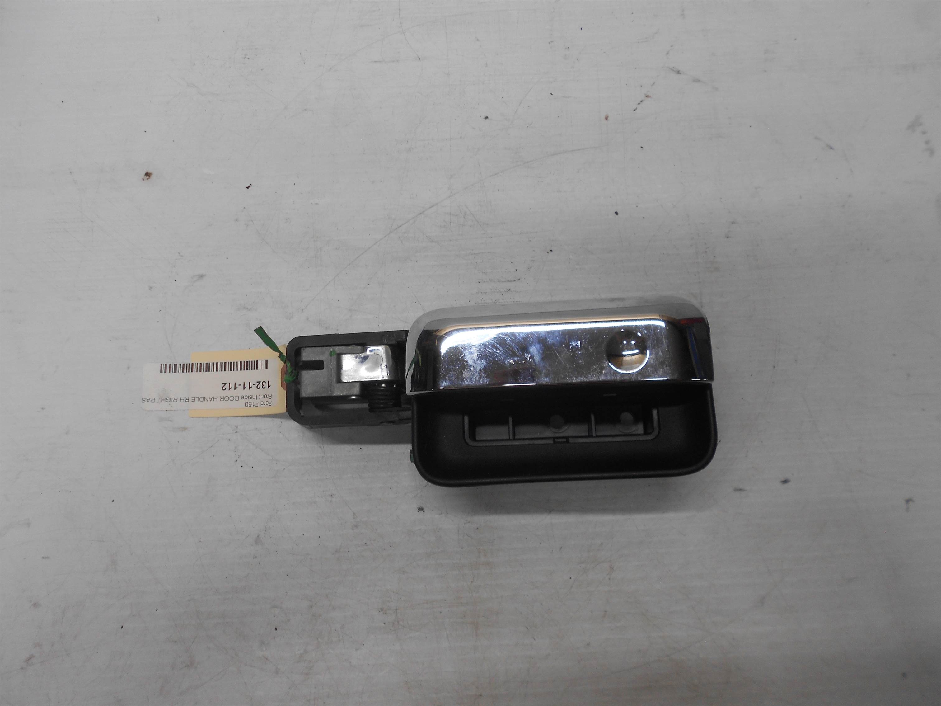 Used 2004-2008 FORD F150 FRONT RIGHT PASSENGER INTERIOR DOOR HANDLE CHROME OEM for sale small view front thumbnail