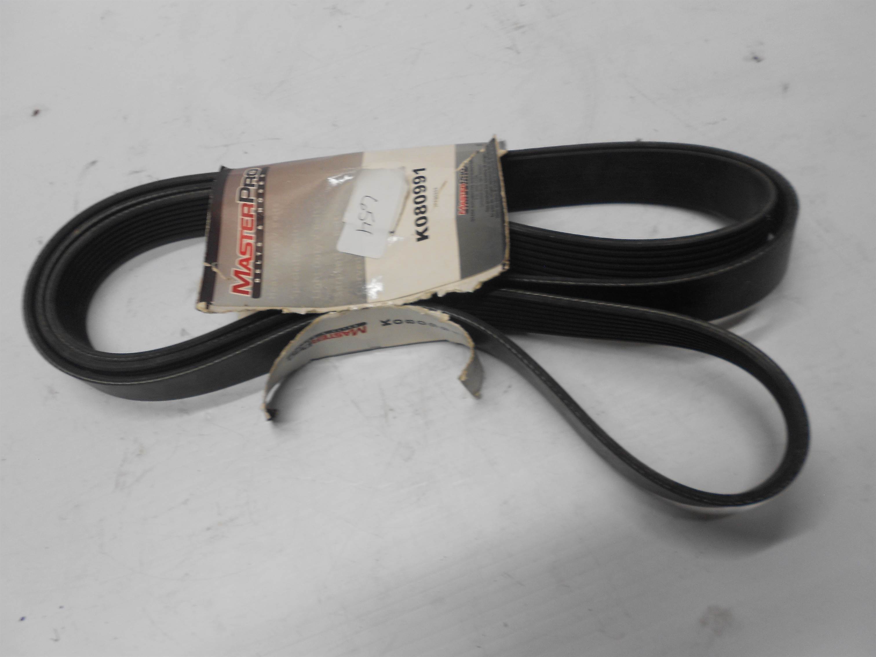 Used Serpentine Belt-Premium OE Micro-V Belt Gates K080991 for sale small view front thumbnail