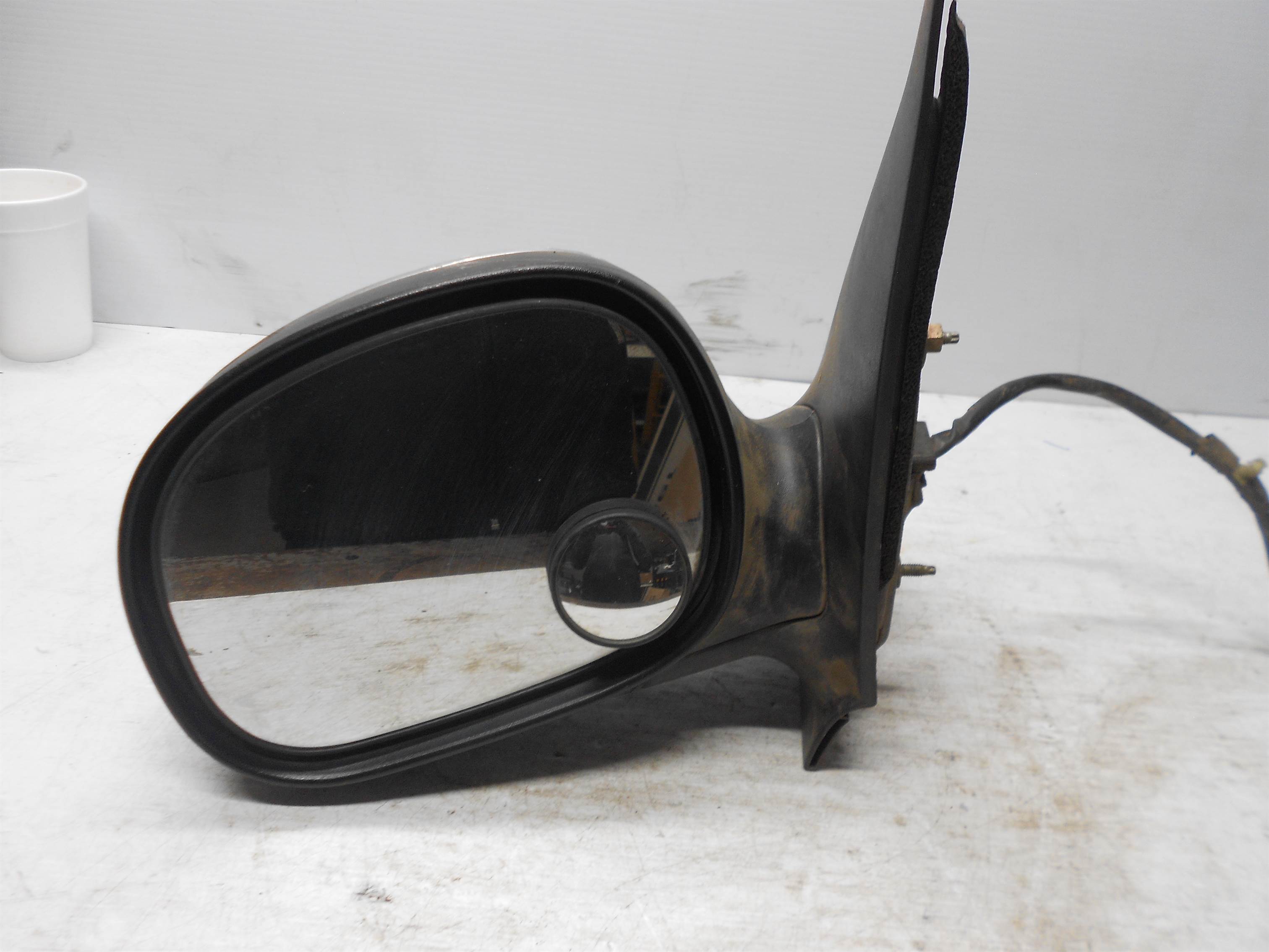Used 1998-2002 Ford Expedition Power Door Mirror Heated Driver Left Chrome OEM for sale small view front thumbnail