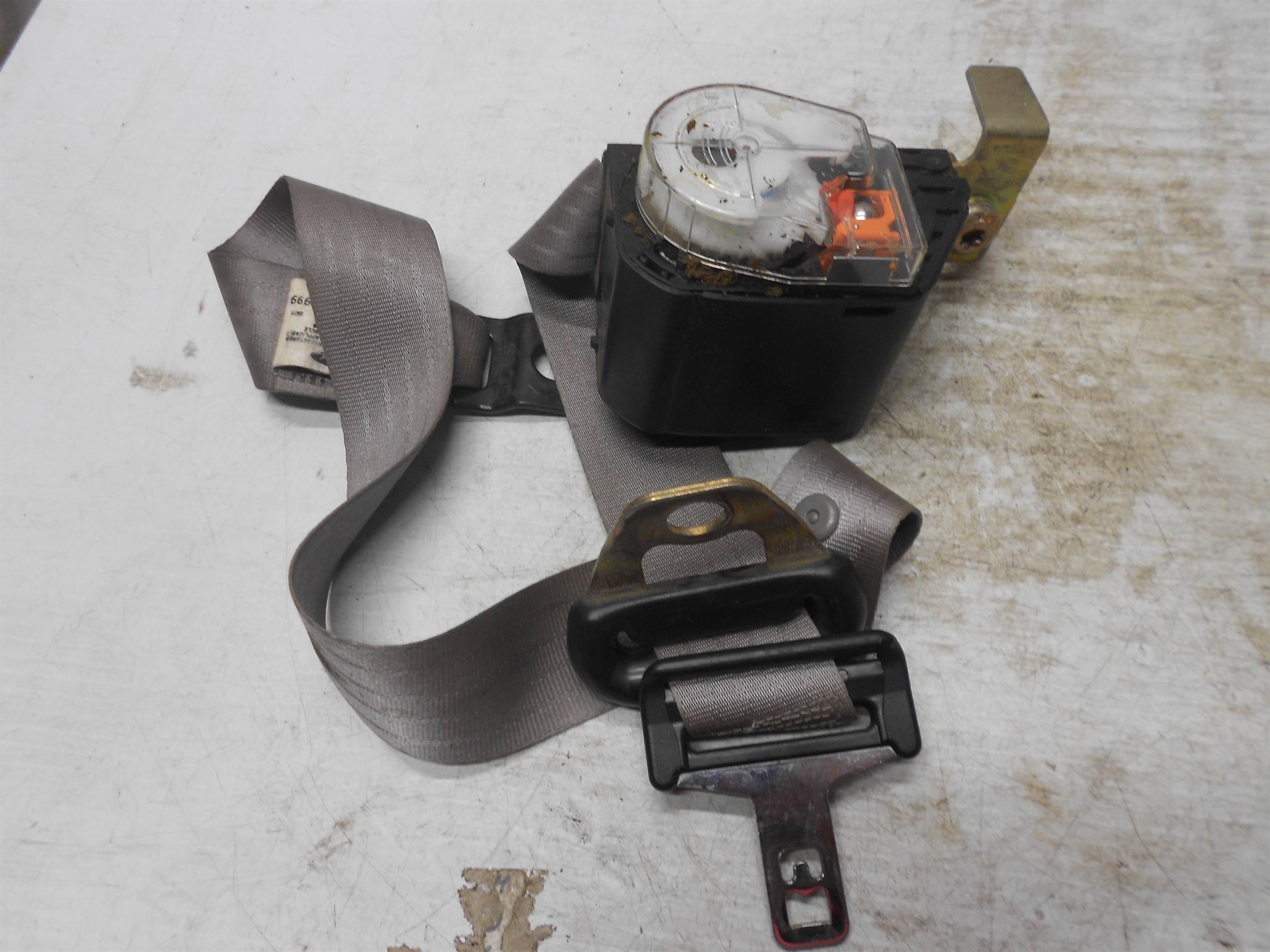 Used 1999 F150 REGULAR CAB RIGHT FRONT SEAT BELT RETRACTOR FITS OTHER VEHICLES for sale small view front thumbnail