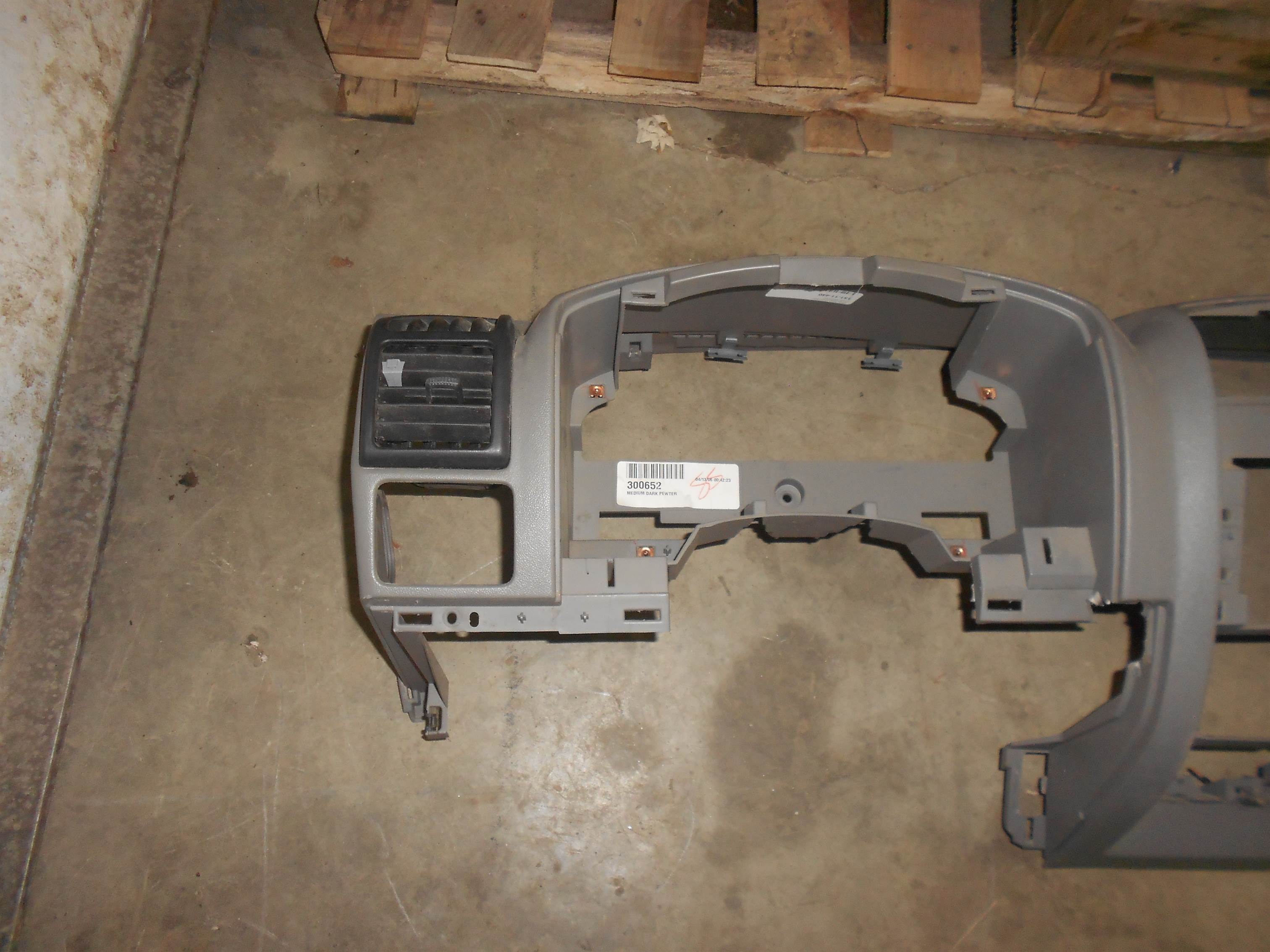 Used CHEVROLET COLORADO 2004-2012 DASH PANEL BLACK 1448772 OEM for sale small view front thumbnail