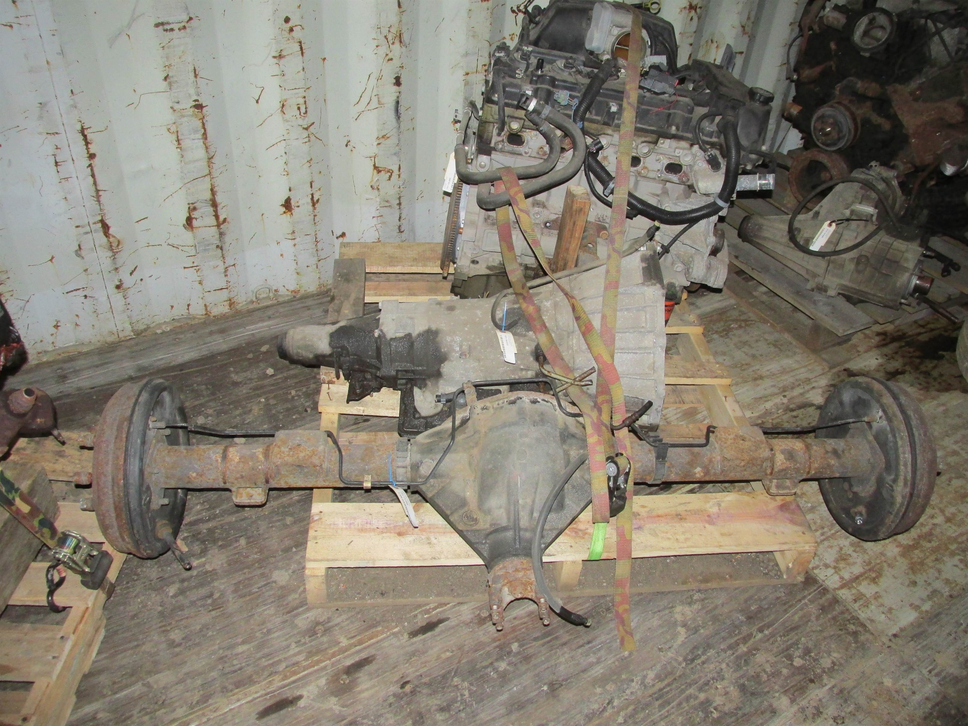 Used 04-08 CHEVY COLORADO 4X2 3.42 REAR AXLE ASSEMBLY 141,320 MILES opt Z85 opt GU6 for sale small view front thumbnail