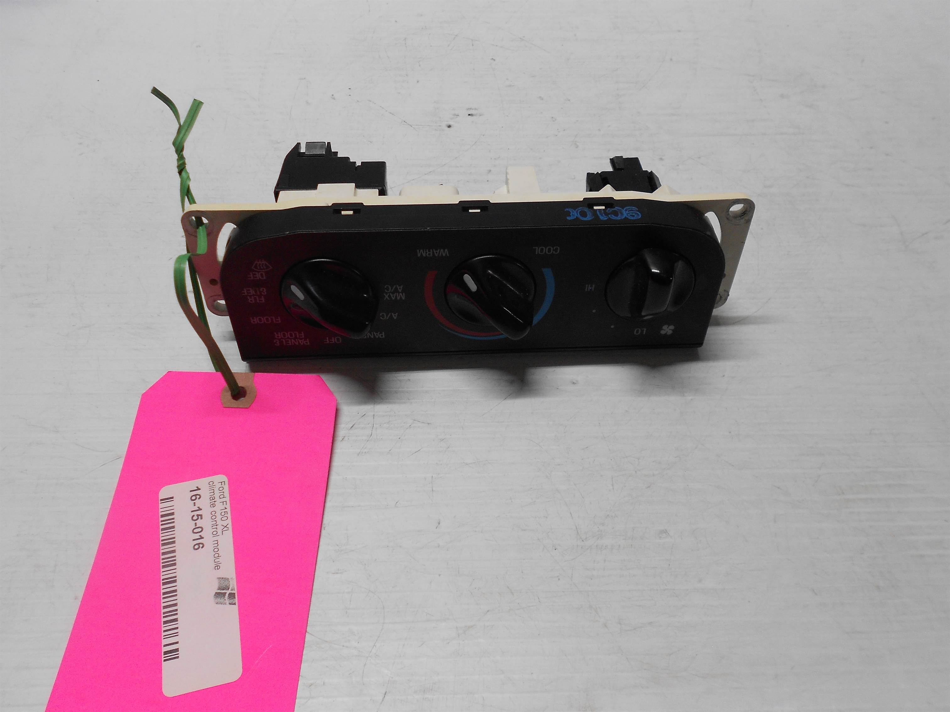 1997-2003 FORD F150 AC HVAC HEATER TEMPERATURE CLIMATE CONTROL SWITCH OEM for sale small view front thumbnail