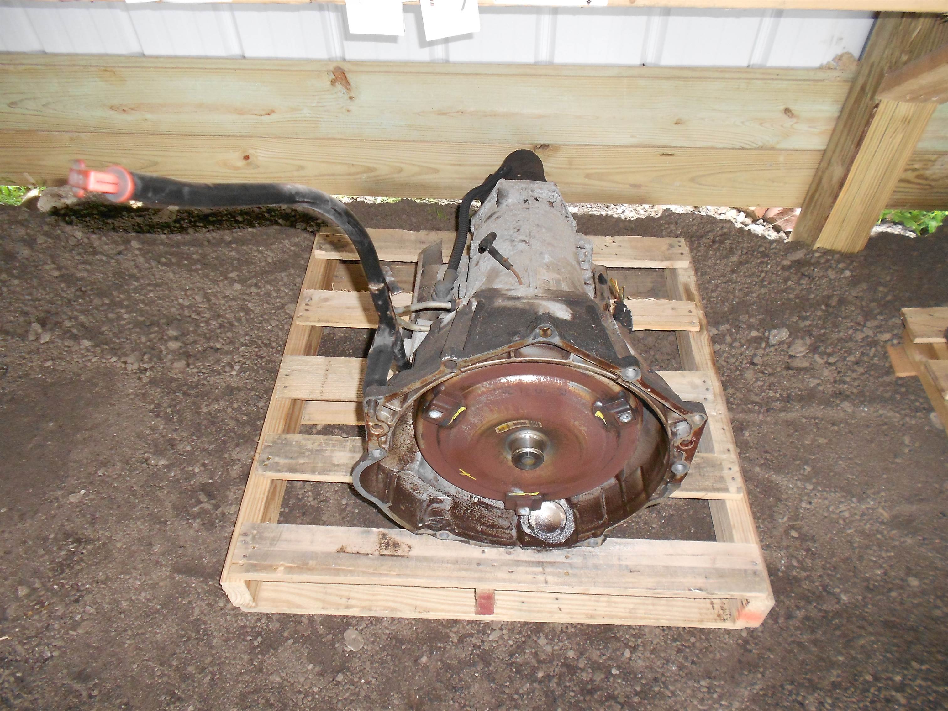 Used 99 00 01 02 03 04 05 06 GMC SIERRA 5.3L AUTOMATIC AT 2WD TRANSMISSION for sale small view front thumbnail