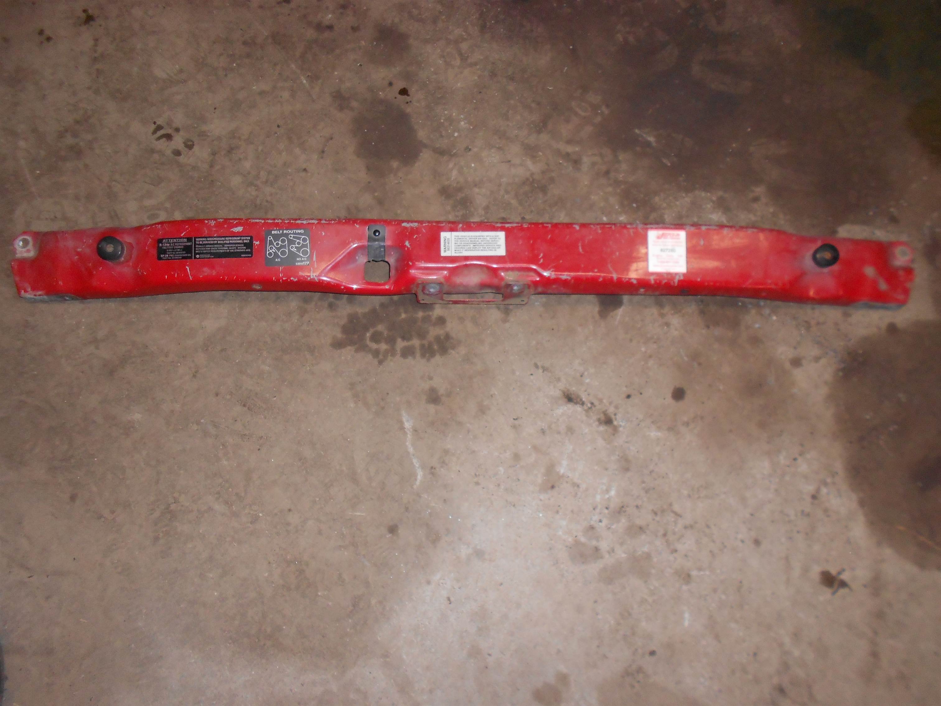 Used 94-02 Ram 1500 2500 3500 Pickup Truck Radiator Support Upper OEM for sale small view front thumbnail