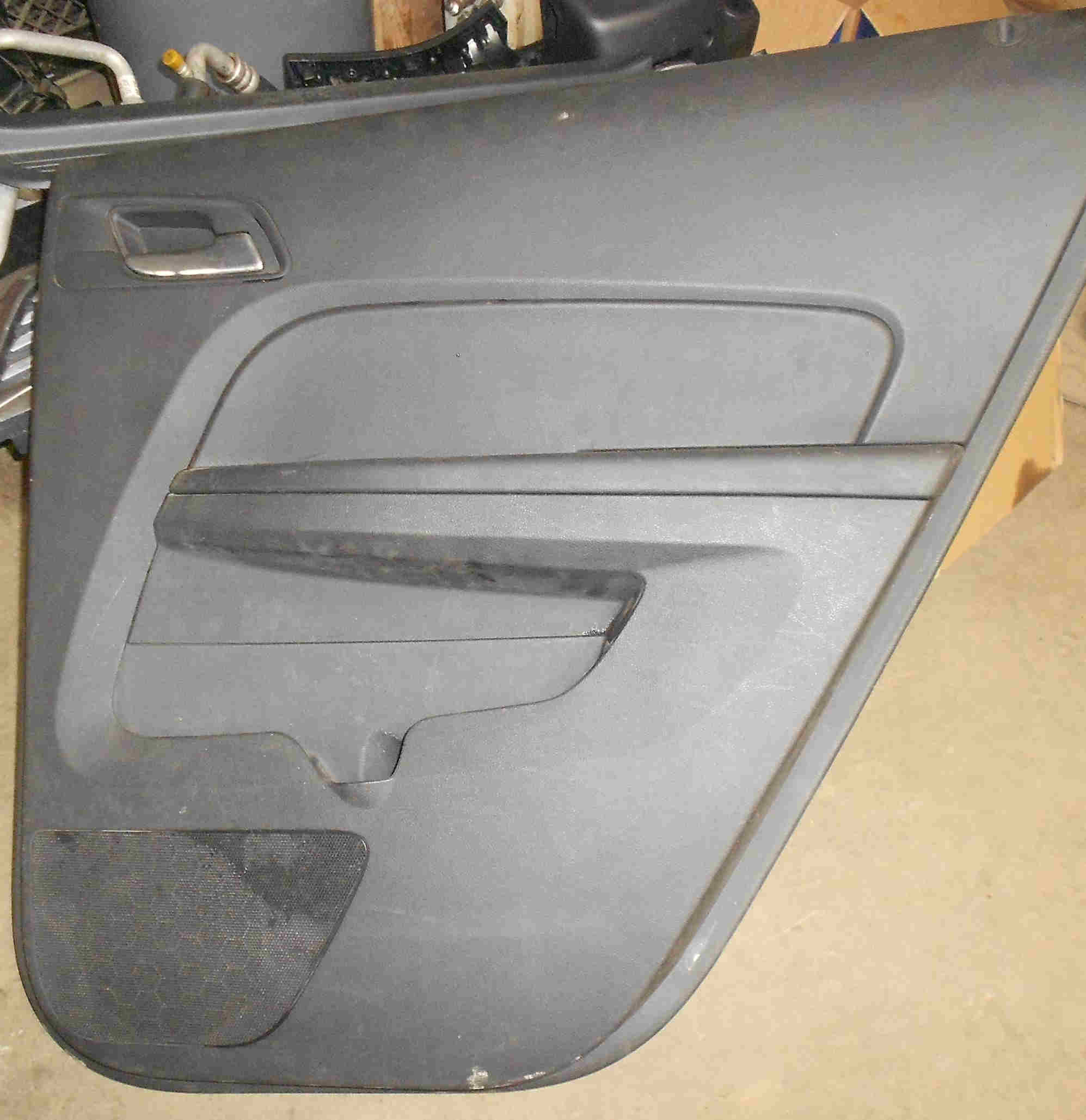 Used 2011 2012 2013 2014 2015 2016 2017 Chevy Equinox Rear Right Door Panel for sale small view front thumbnail