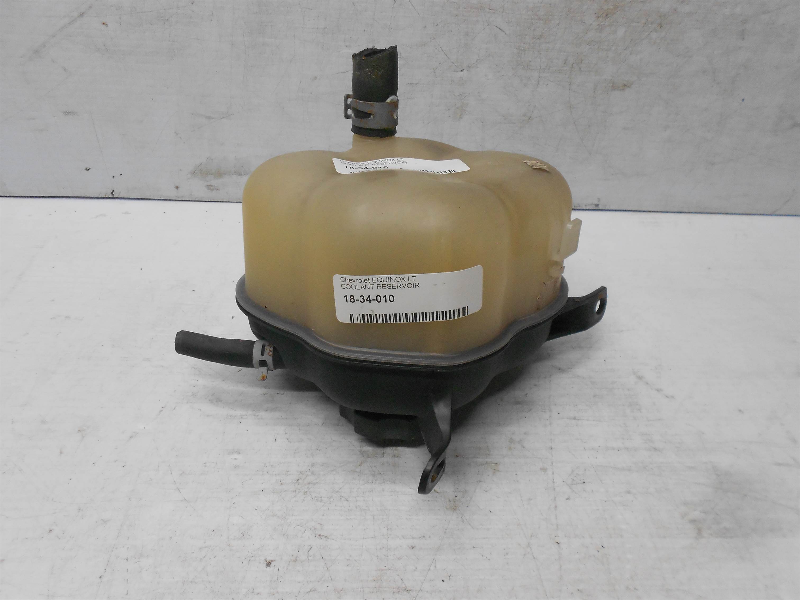 Used 2010-2017 CHEVROLET EQUINOX ENGINE COOLANT TANK BOTTLE RESERVOIR 0603113 OEM for sale small view front thumbnail