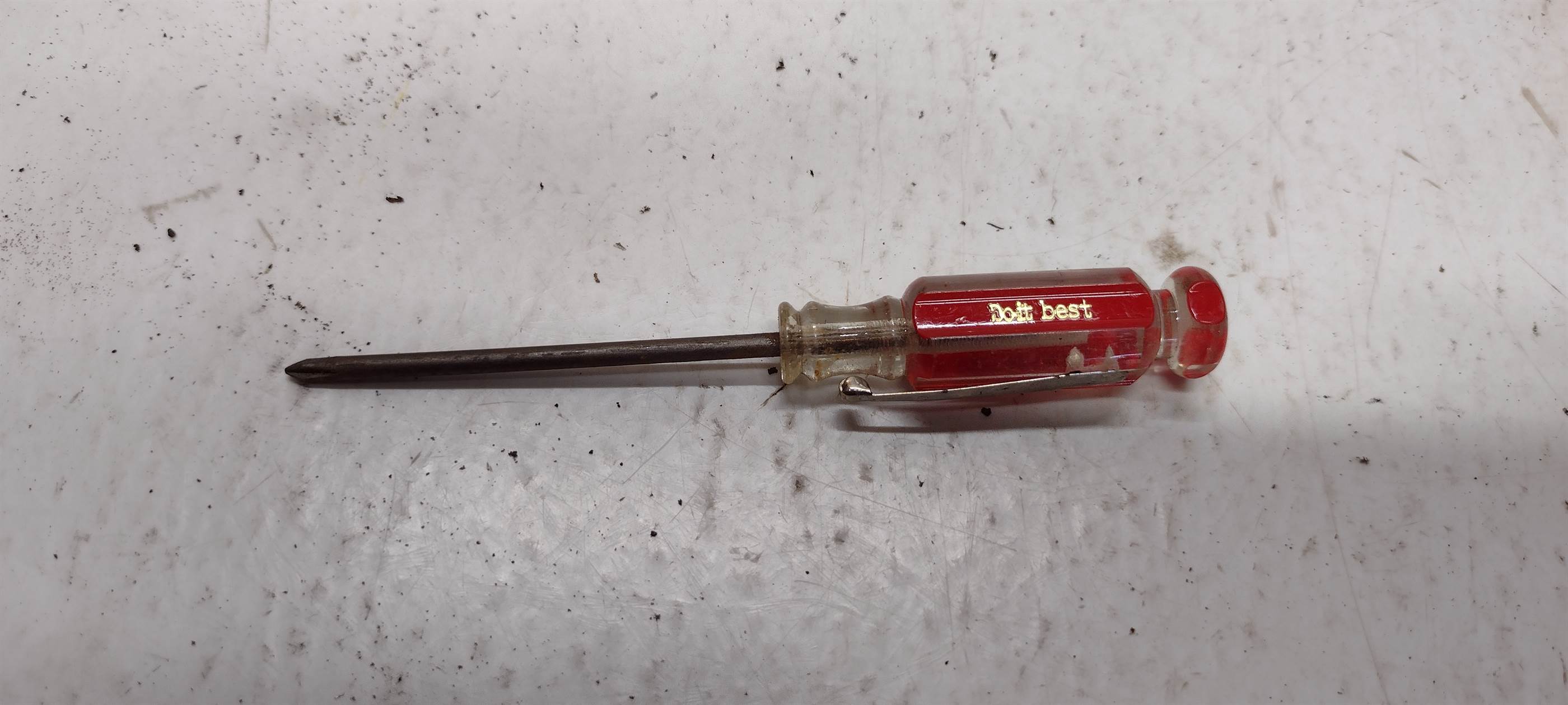Used NUMBER 0 PHILLIPS SCREWDRIVER 376 272 376272 DO IT BEST for sale small view front thumbnail