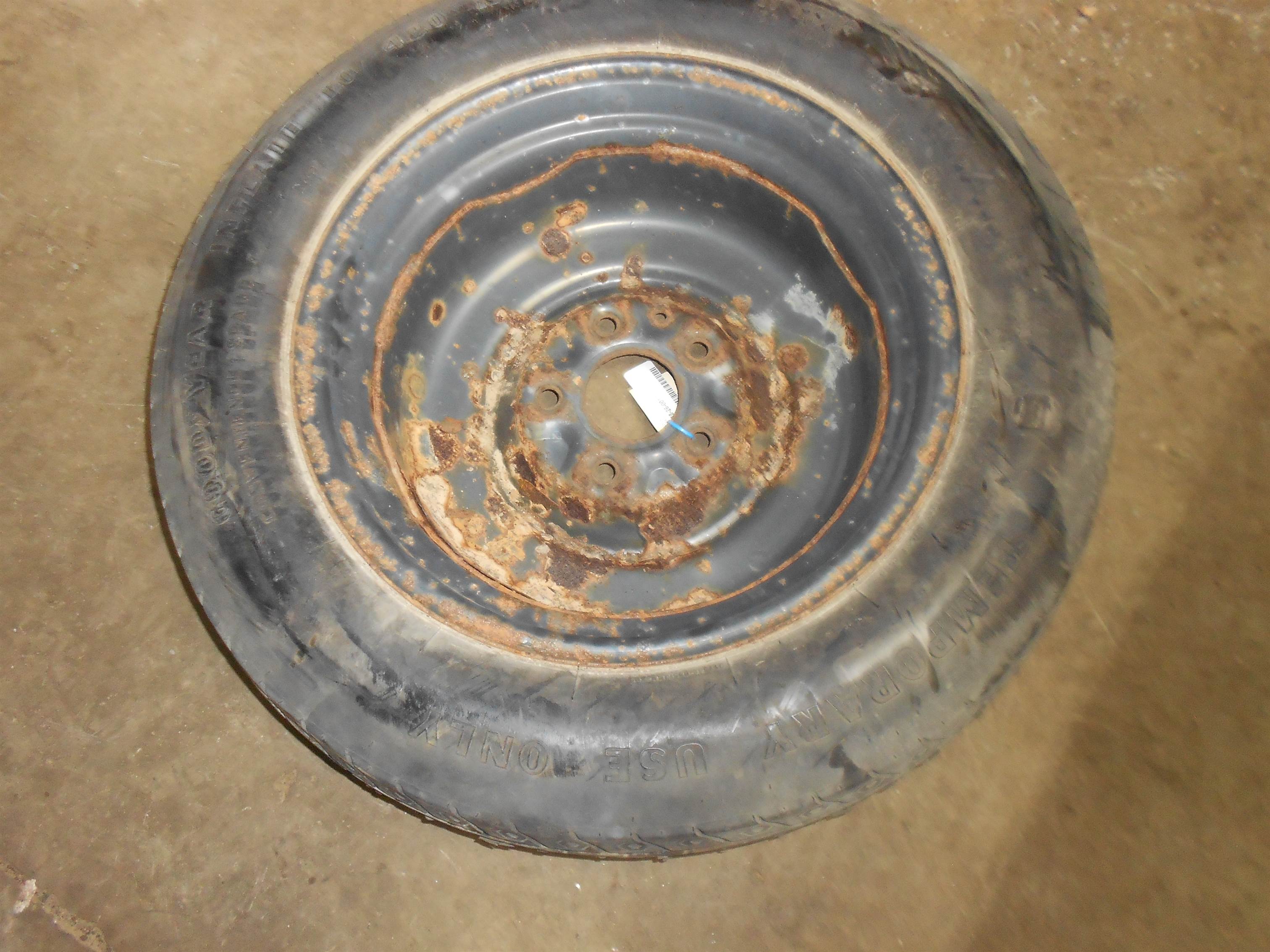 Used 2008-2015 Town & Country Compact Spare Tire Wheel Rim 145/90D16 OEM for sale small view front thumbnail