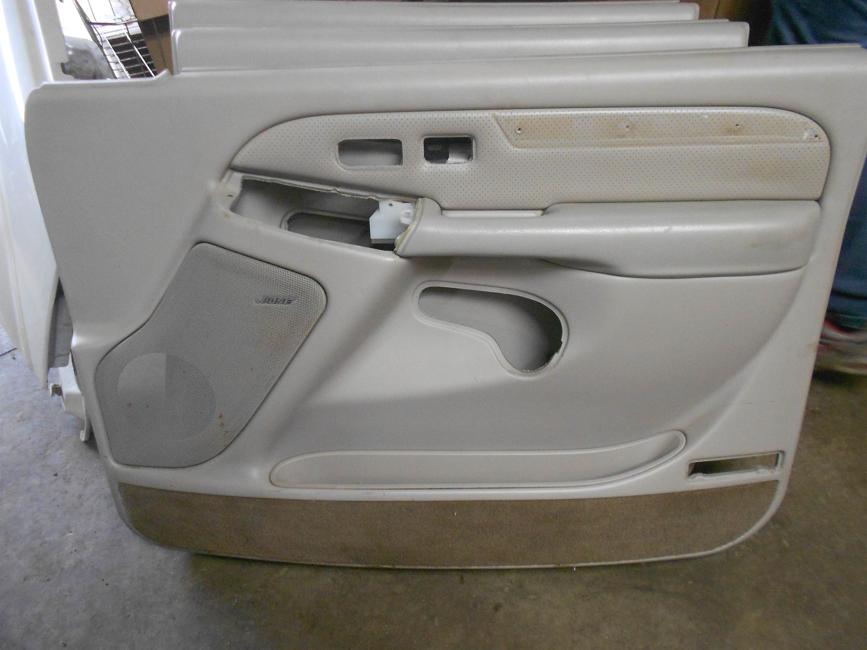 Used 2003-2006 Cadillac Escalade EXT Front Right Door Trim Panel for sale small view front thumbnail