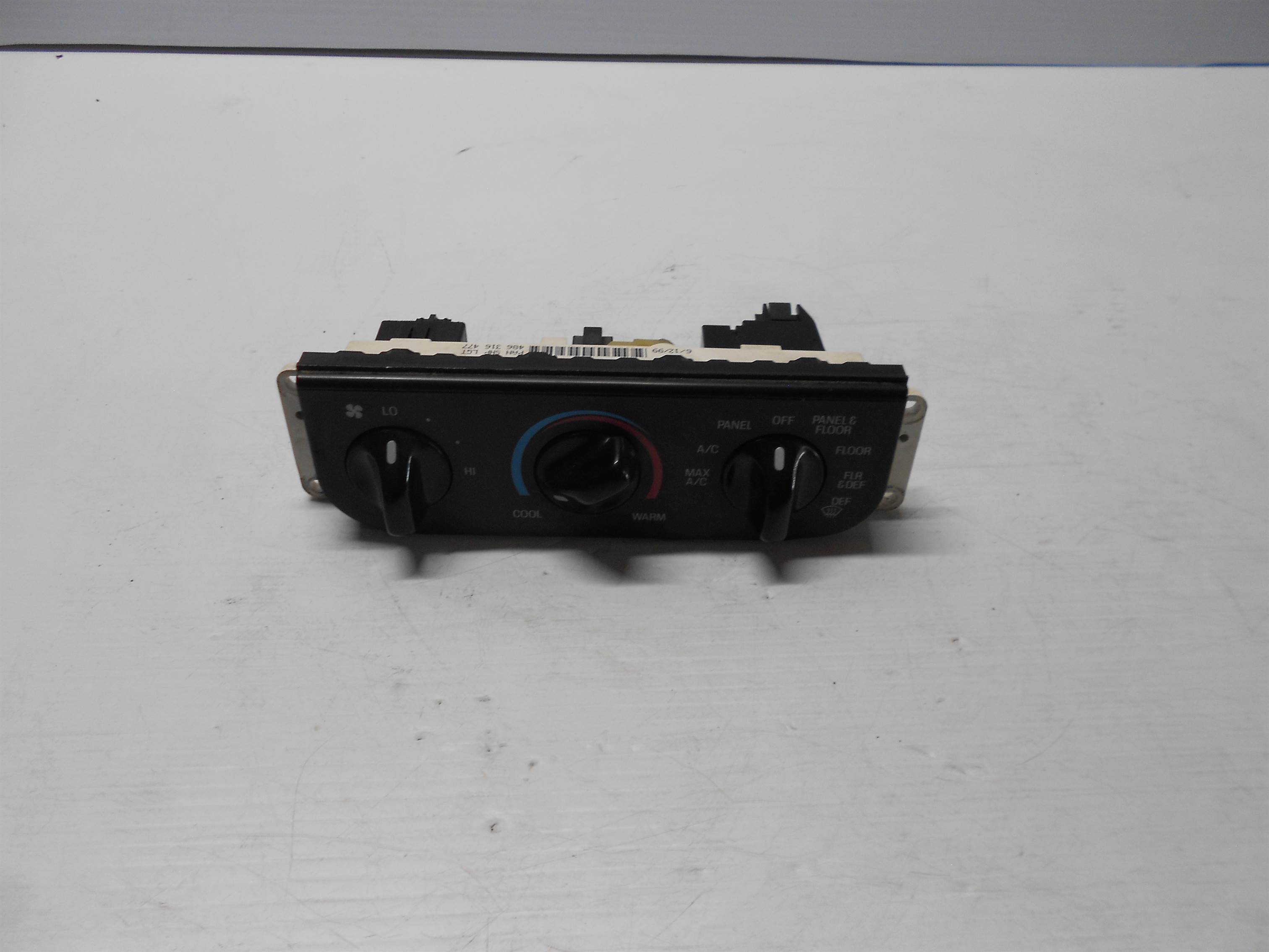 1997-2003 FORD F150 AC HVAC HEATER TEMPERATURE CLIMATE CONTROL SWITCH OEM for sale small view front thumbnail