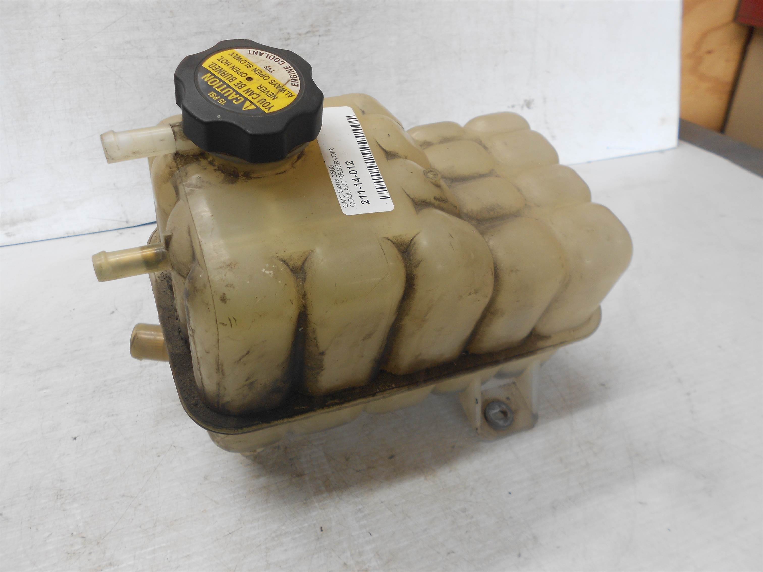 Used COOLANT RECOVERY OVERFLOW BOTTLE TANK OEM HUMMER H2 2003 01 SIERRA for sale small view front thumbnail