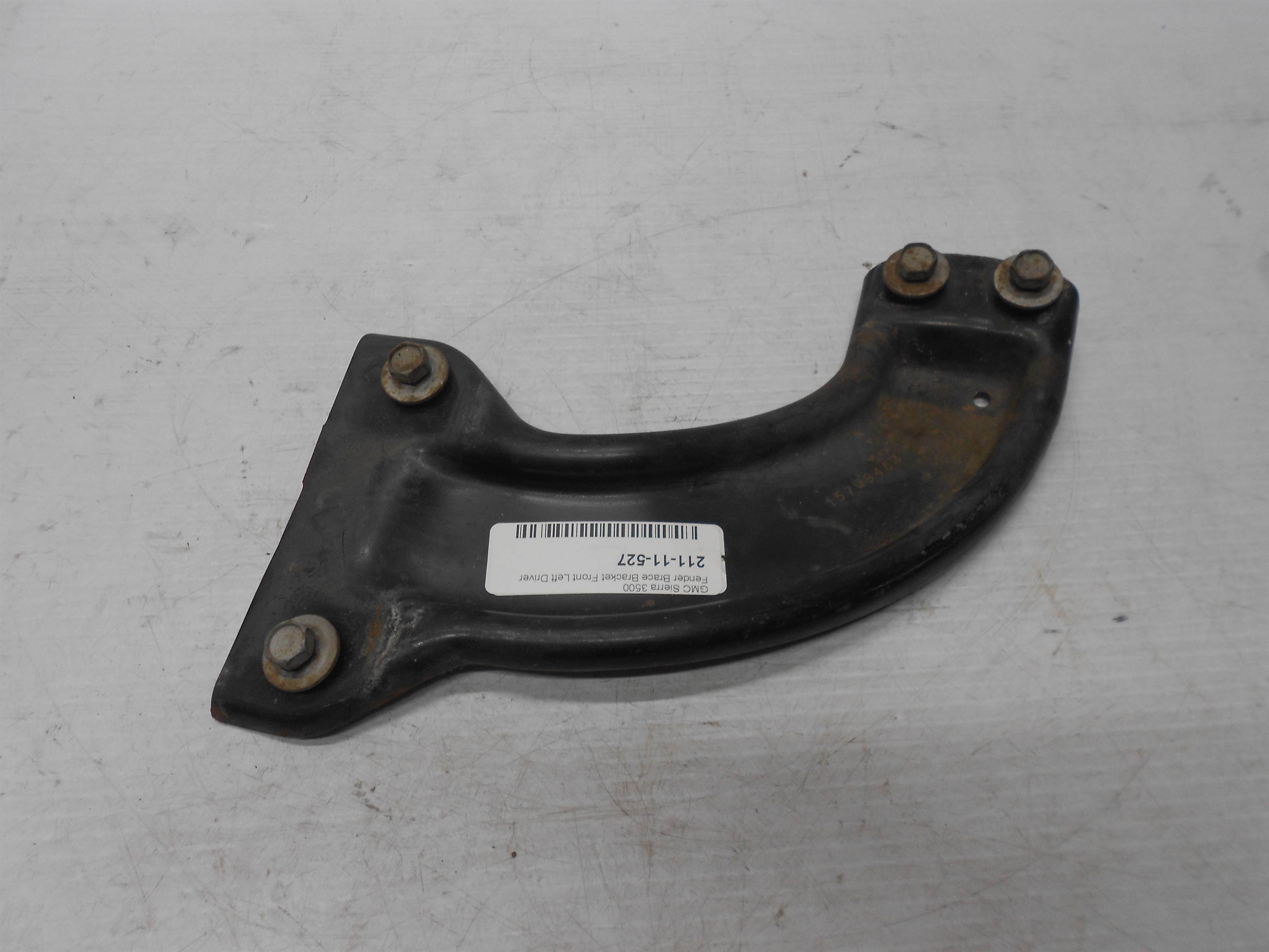 Used 1999-2006 Silverado SIERRA 1500 2500 3500 LH Fender Support Bracket for sale small view front thumbnail
