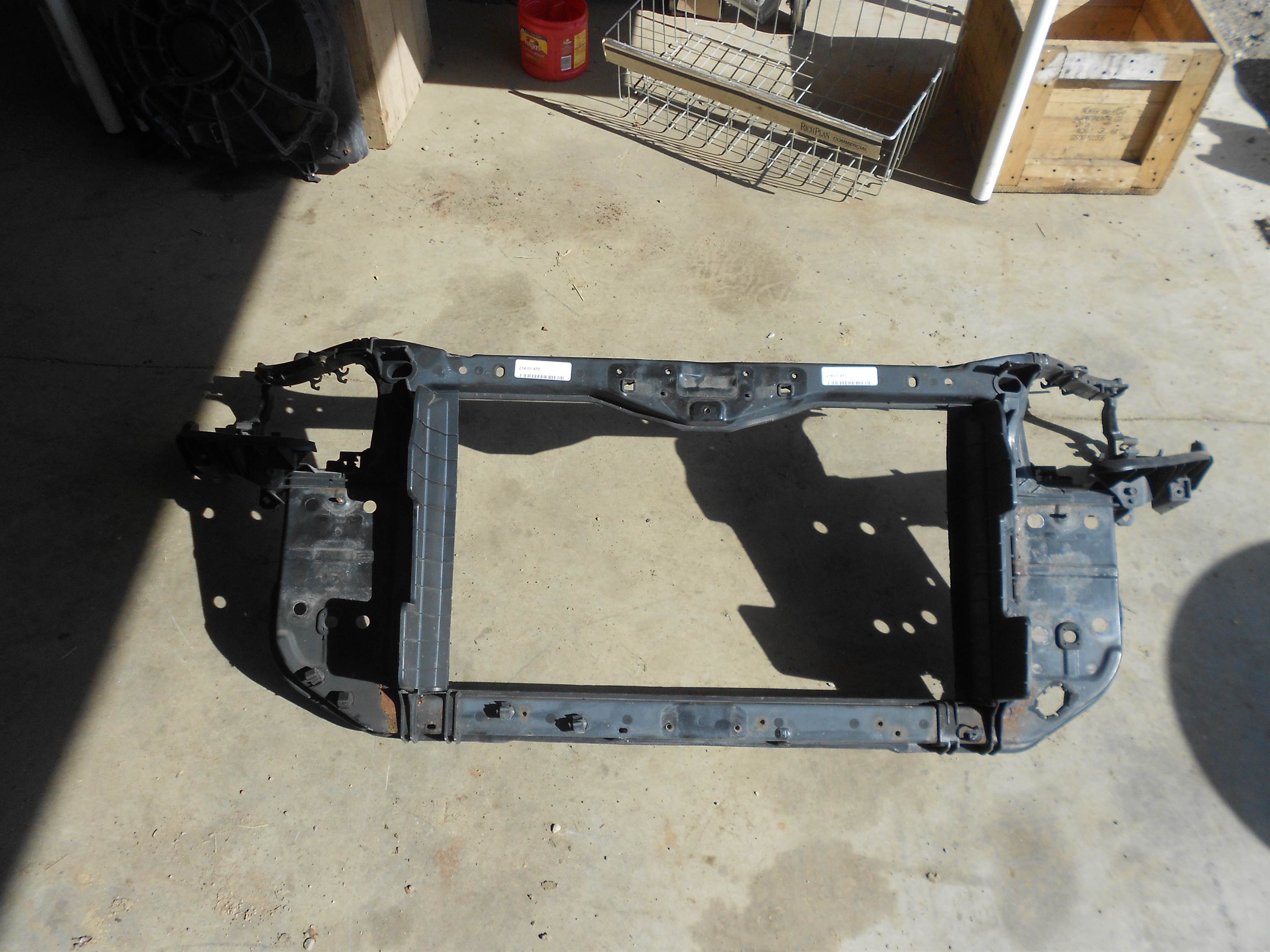 Used 2009-2010 Kia Optima Radiator Support Assembly for sale small view front thumbnail
