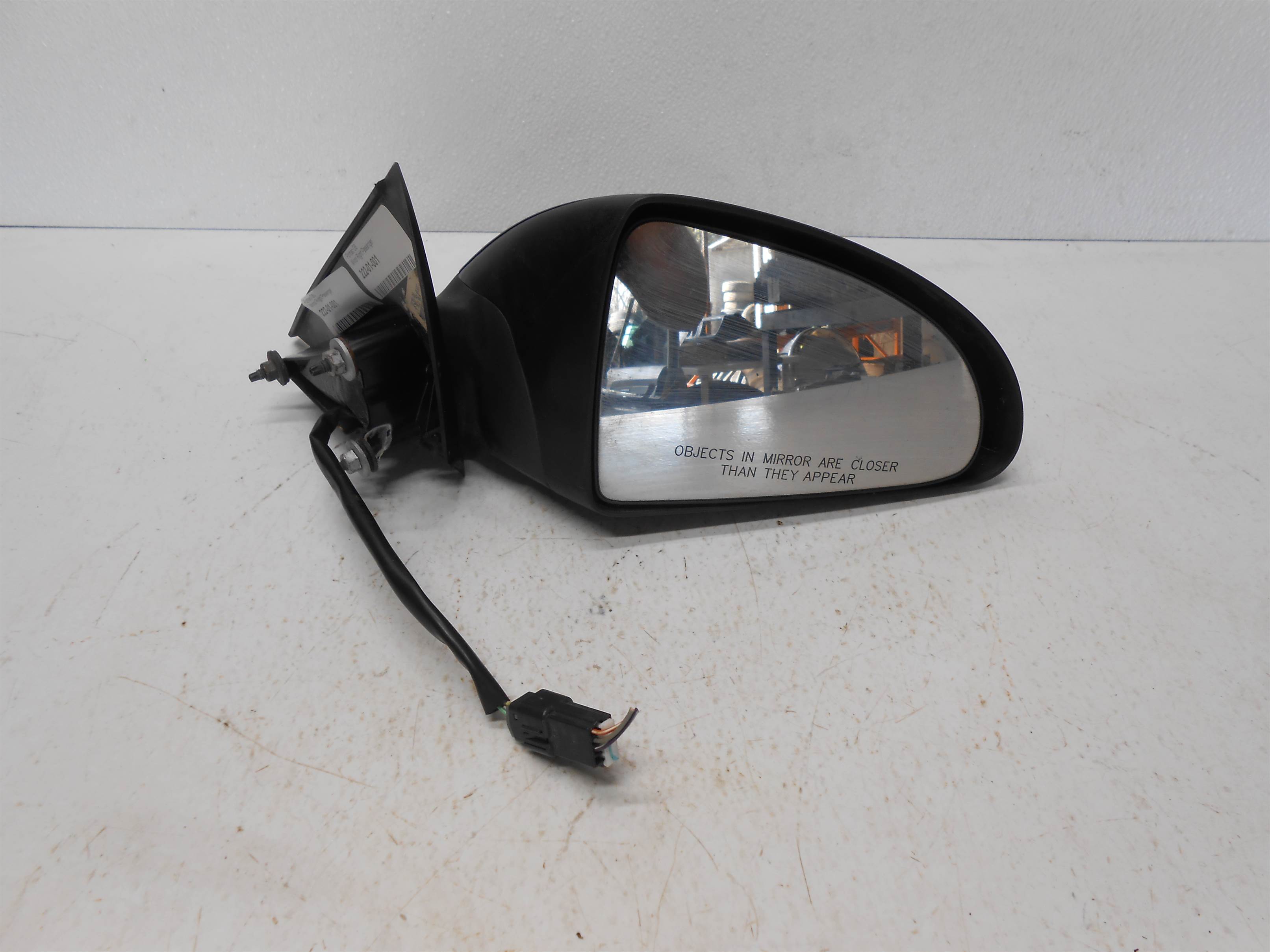 Used Mirror Black Passenger Right RH Side 2005 2006 2007 2008 2009 Pontiac G6 Sedan for sale small view front thumbnail