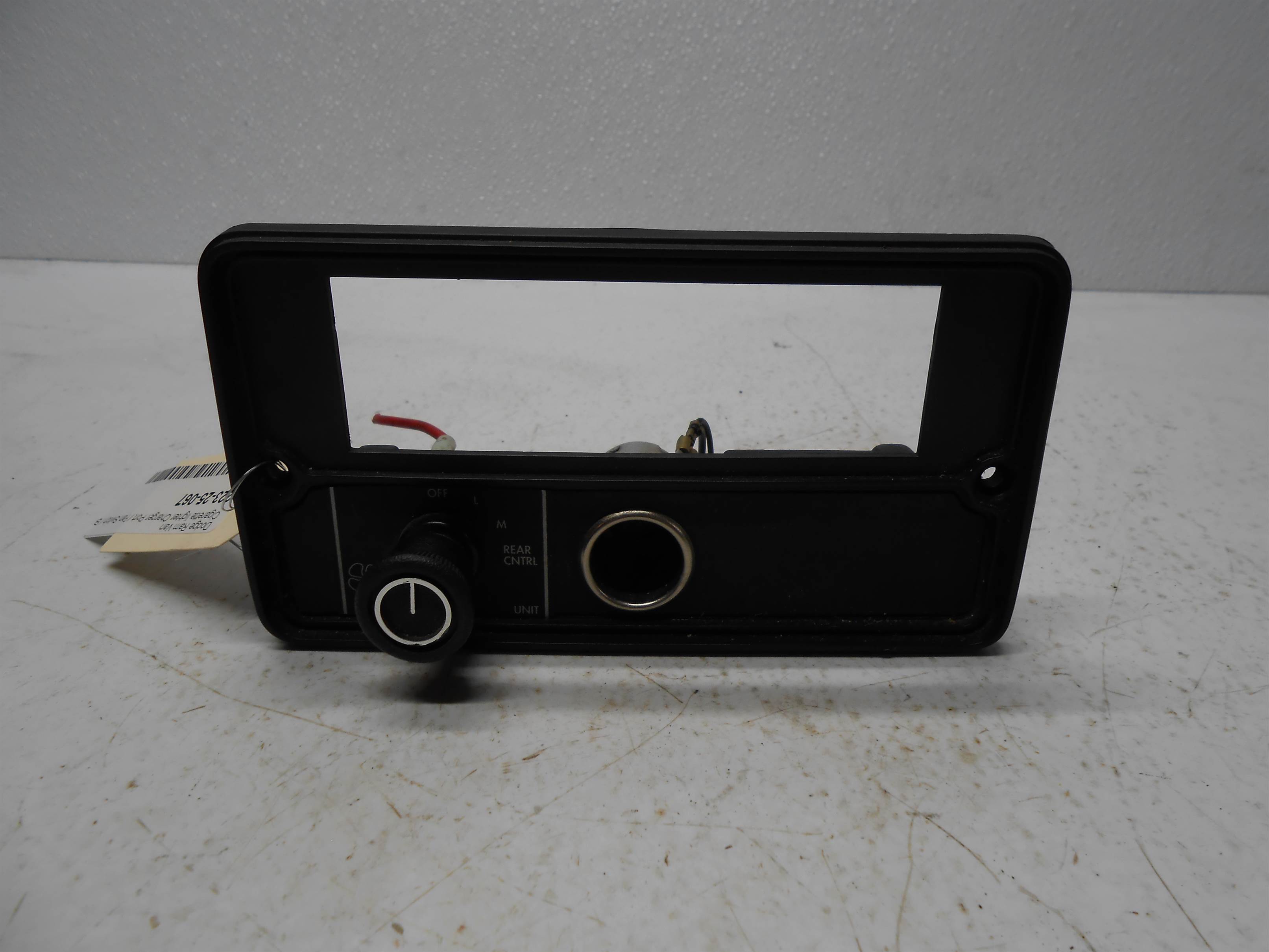 Used 1996 Dodge Ram Van Cigarette lighter Charger Port Fan Switch Bezel 4085820 for sale small view front thumbnail