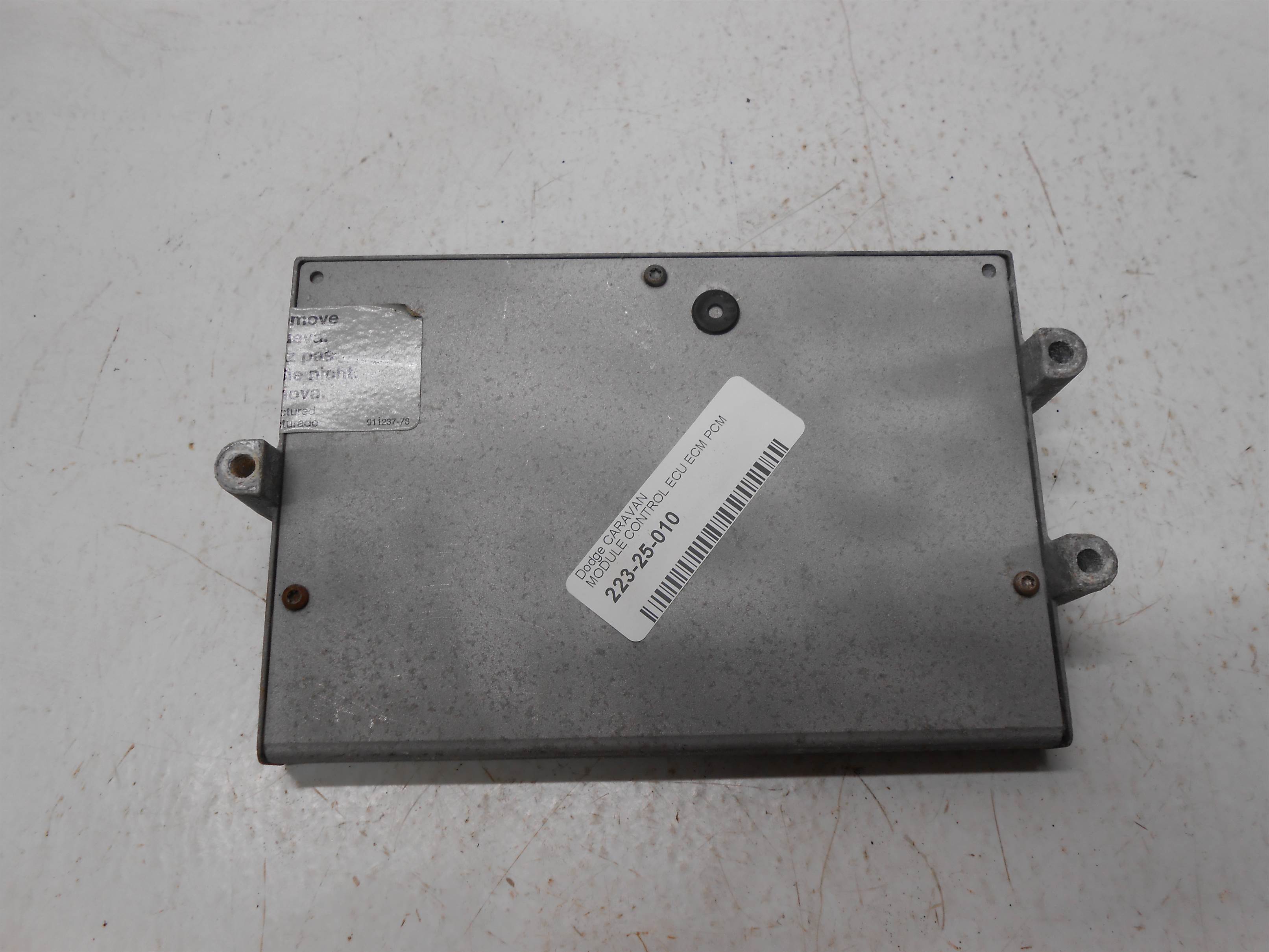 Used 1996 Dodge Ram Van ECU ECM PCM Control Module Remanufactured 5.2L 790770 for sale small view front thumbnail