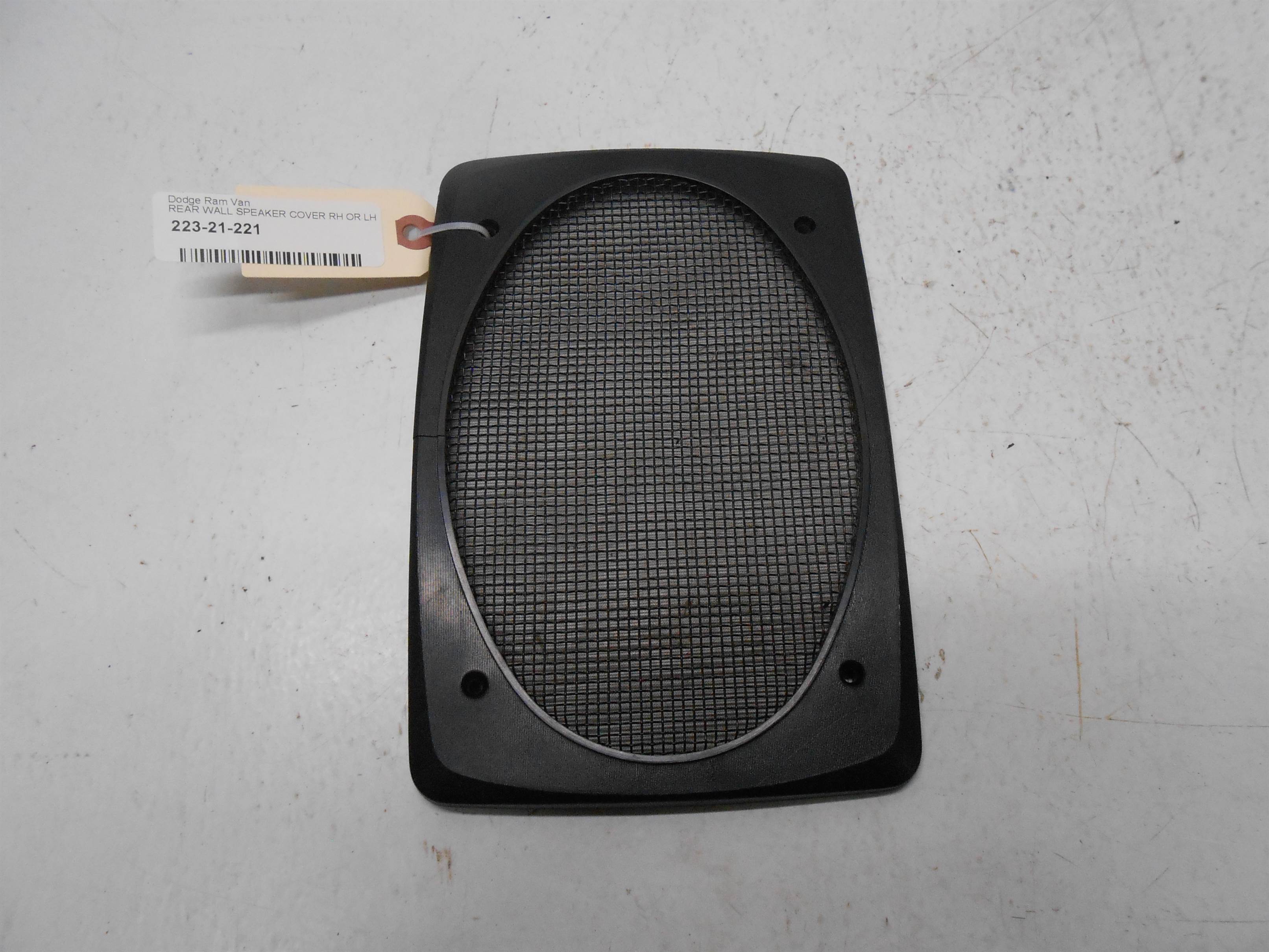 Used 1996 Dodge Ram Van Rear Wall Speaker Cover Right Or Left for sale small view front thumbnail