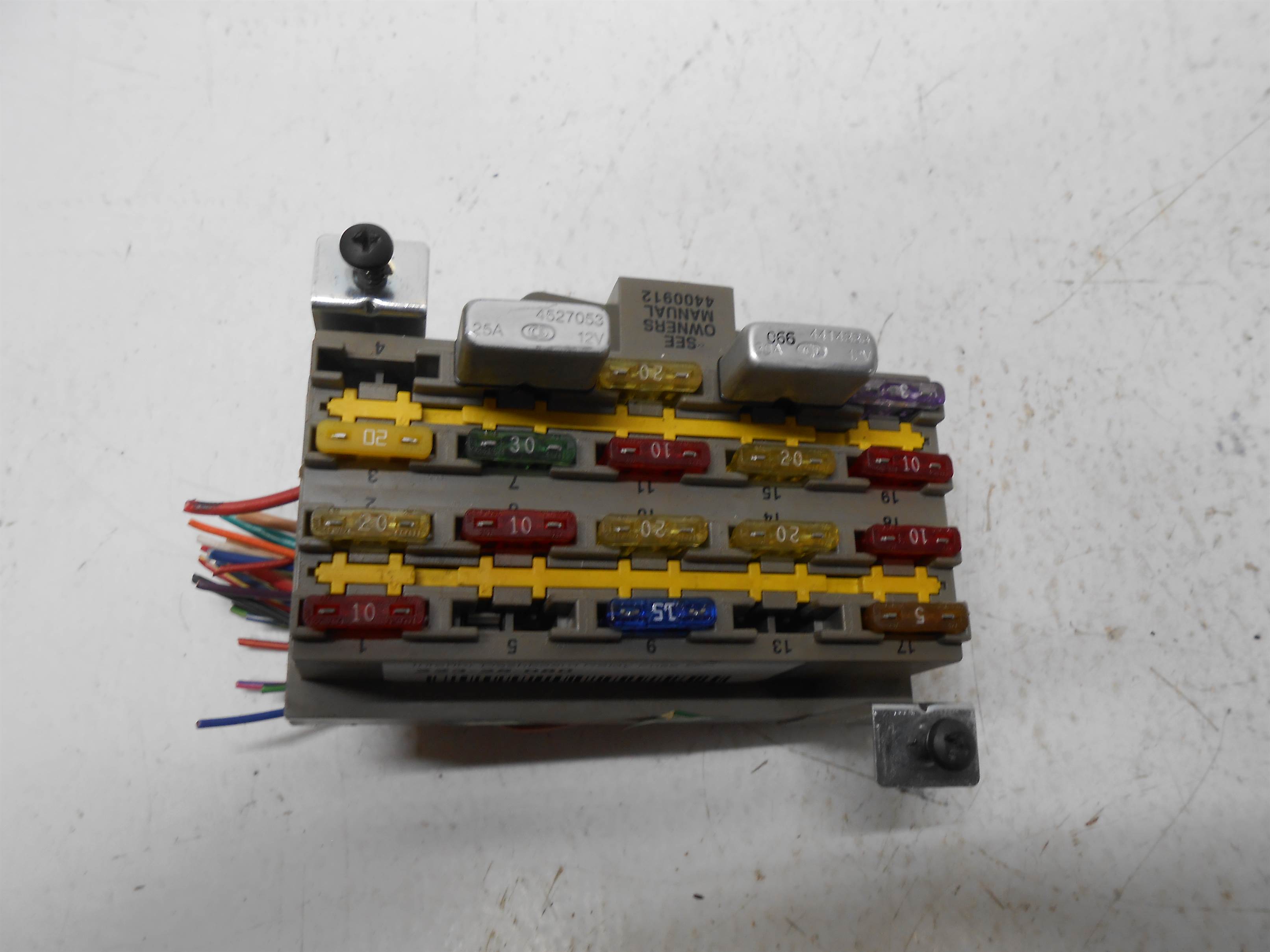 Used 1996 Dodge Ram Van Interior Dashboard Relay Fuse Box 4400912 for sale small view front thumbnail