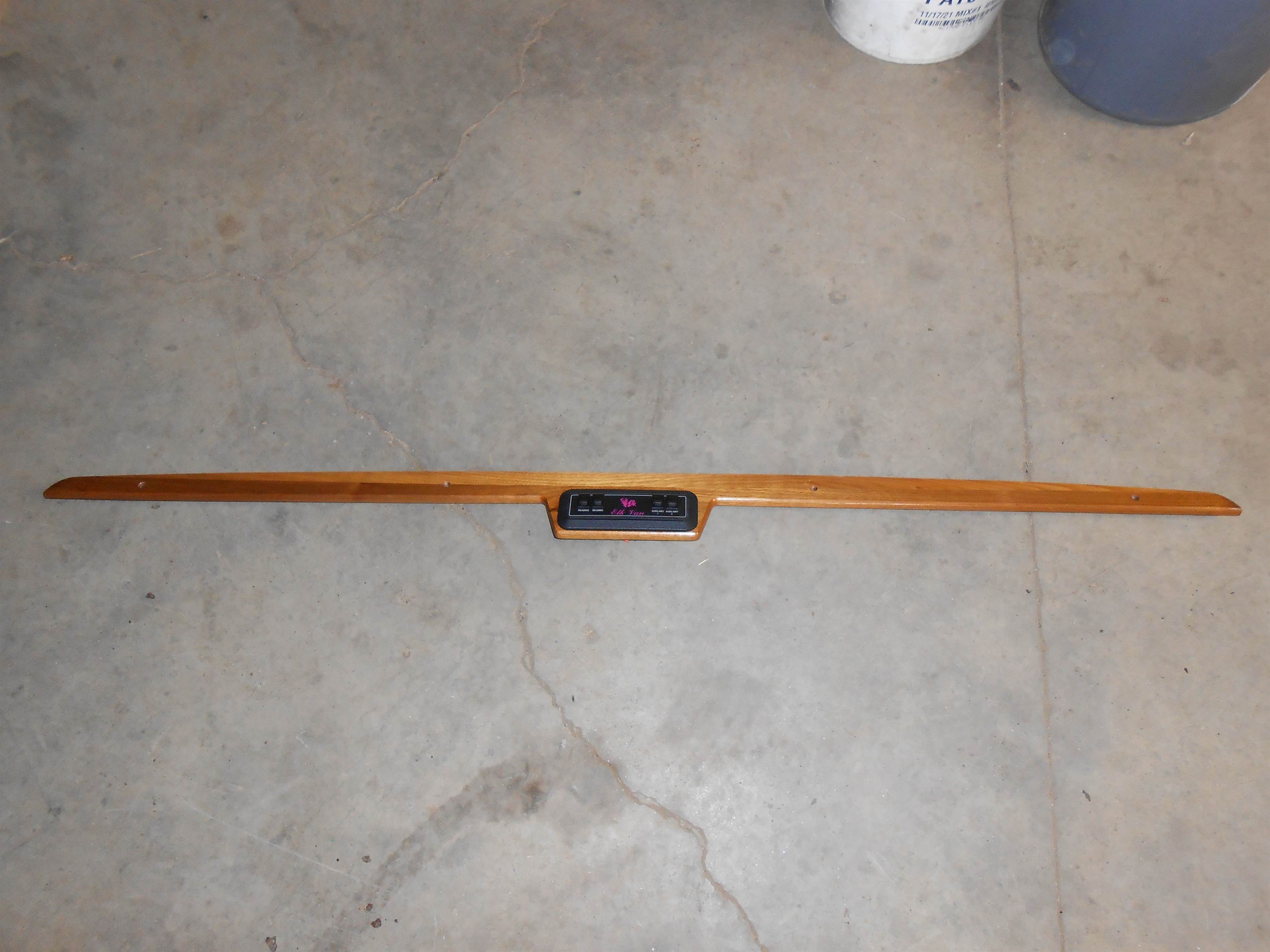 Used 1996 Dodge Ram Van Front Auxiliary Cover Trim Molding Woodgrain for sale small view front thumbnail