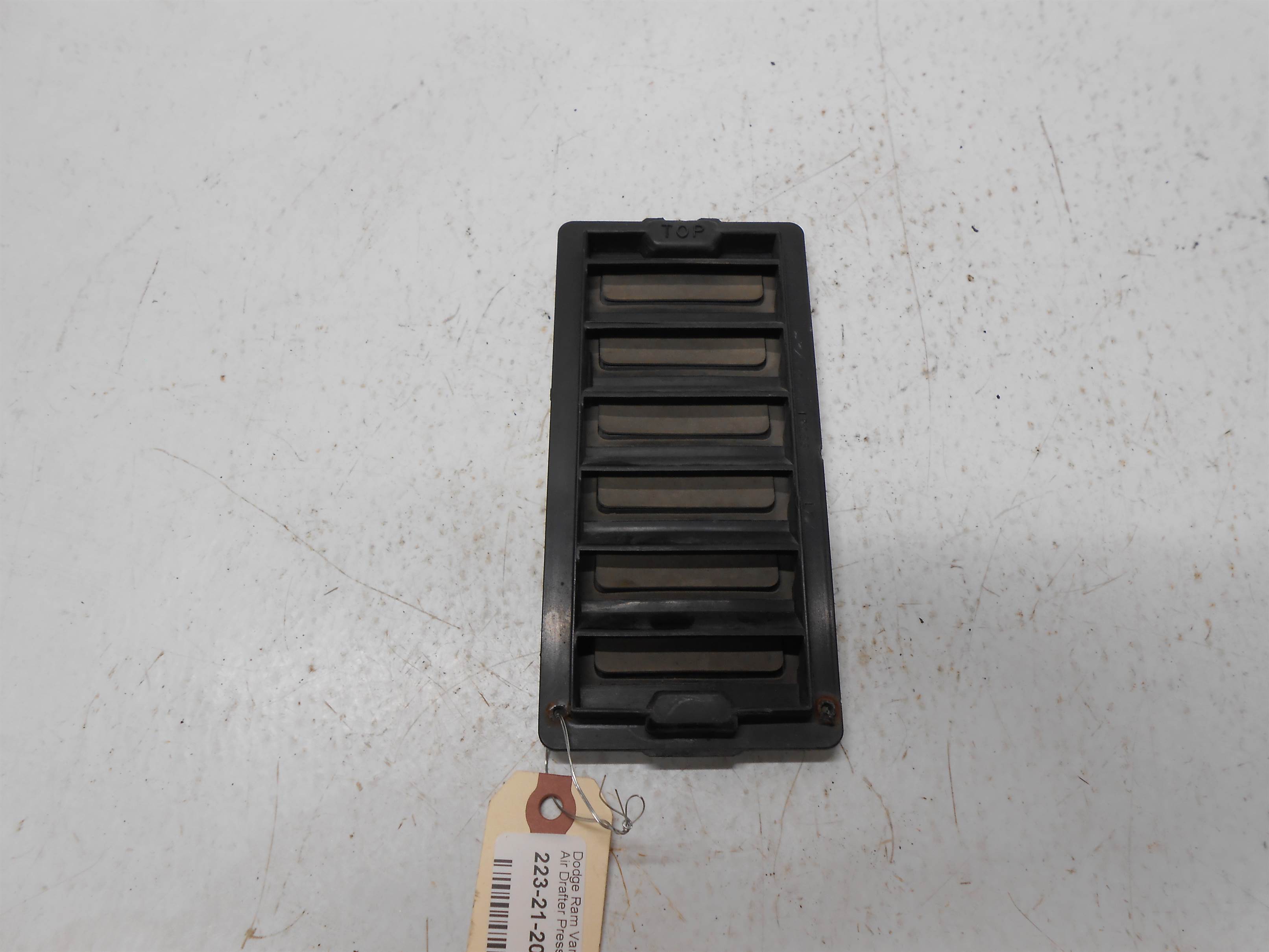 Used 1996 Dodge Ram Van Air Drafter Pressure Cabin Outlet Vent - Top Tab Hole Broken for sale small view front thumbnail