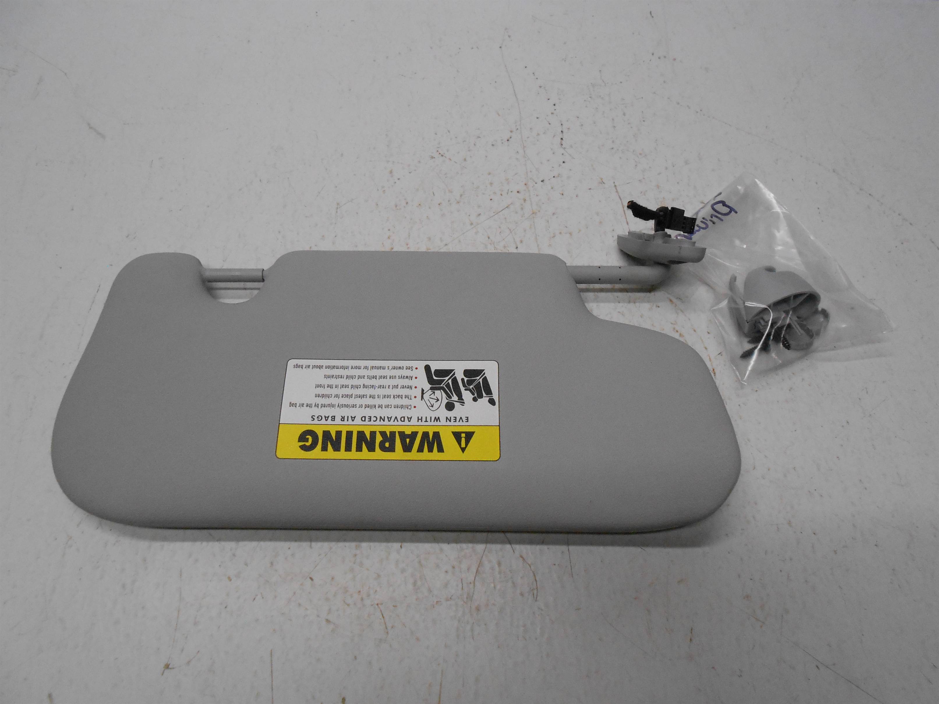 Used 2008 Mini Cooper Driver Left Sunvisor Sun Visor With Bolts for sale small view front thumbnail
