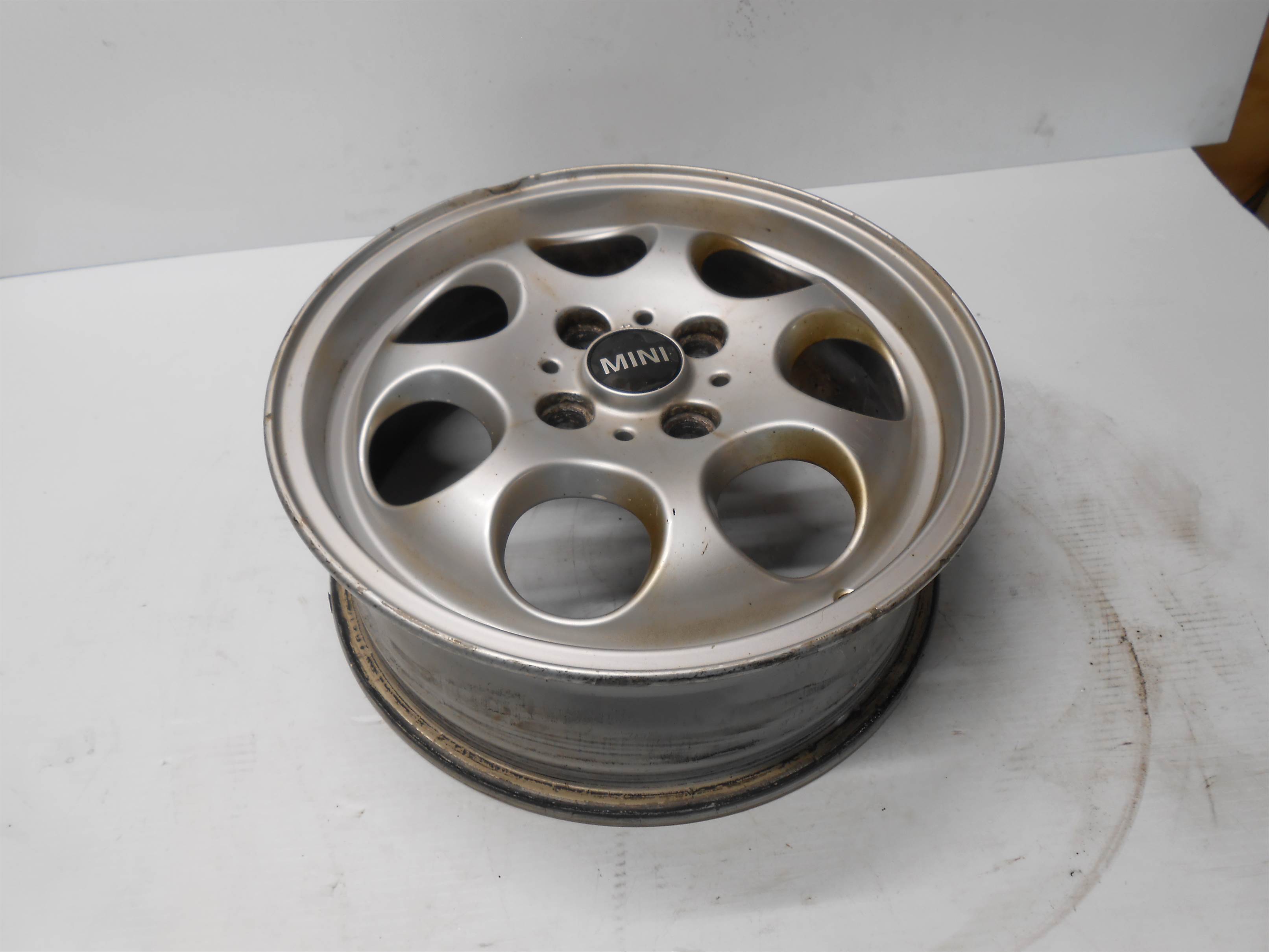 Used 2002-2013 Mini Cooper OEM Wheel Rim Mini Clubman 15x5.5 Bolt Pattern 4-10 for sale small view front thumbnail