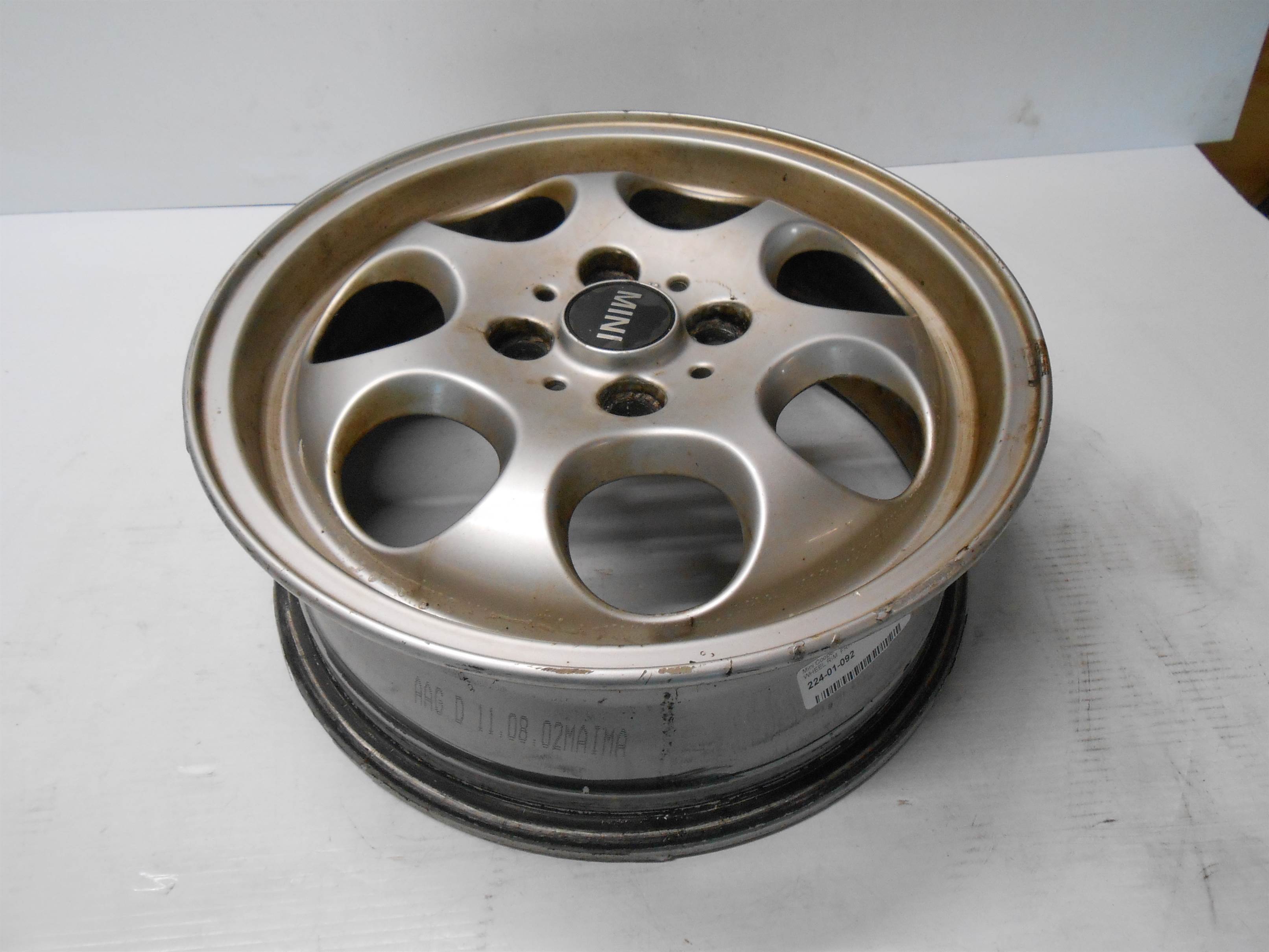 Used 2002-2013 Mini Cooper OEM Wheel Rim Mini Clubman 15x5.5 Bolt Pattern 4-10 for sale small view front thumbnail
