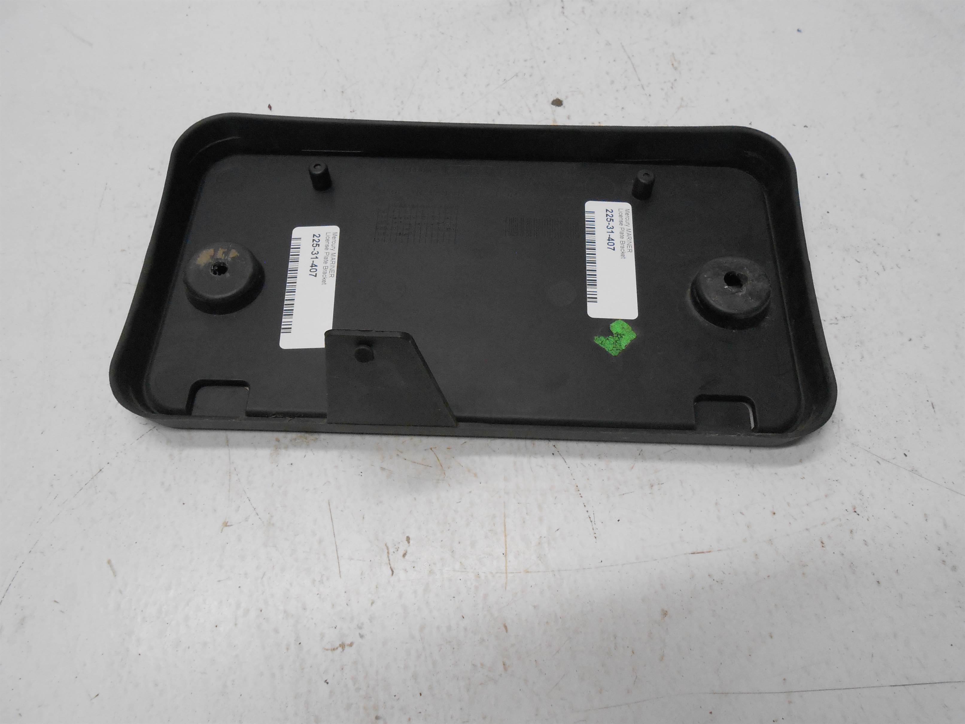 Used OEM Ford Front Bumper License Plate Bracket MERCURY MARINER 2008-2011 for sale small view front thumbnail