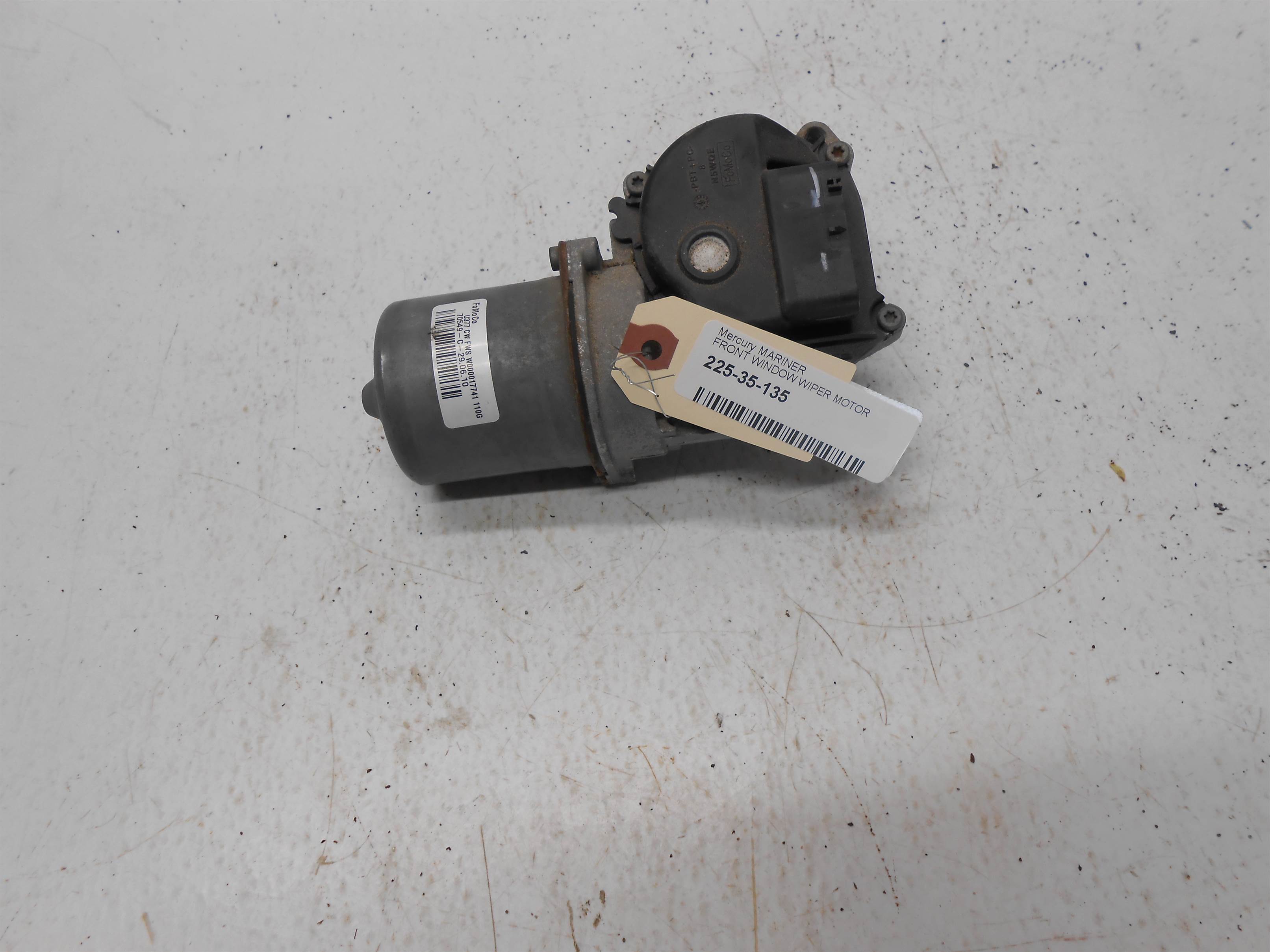 Used 08-11 MERCURY MARINER Windshield Wiper Motor Front Wiper Motor for sale small view front thumbnail
