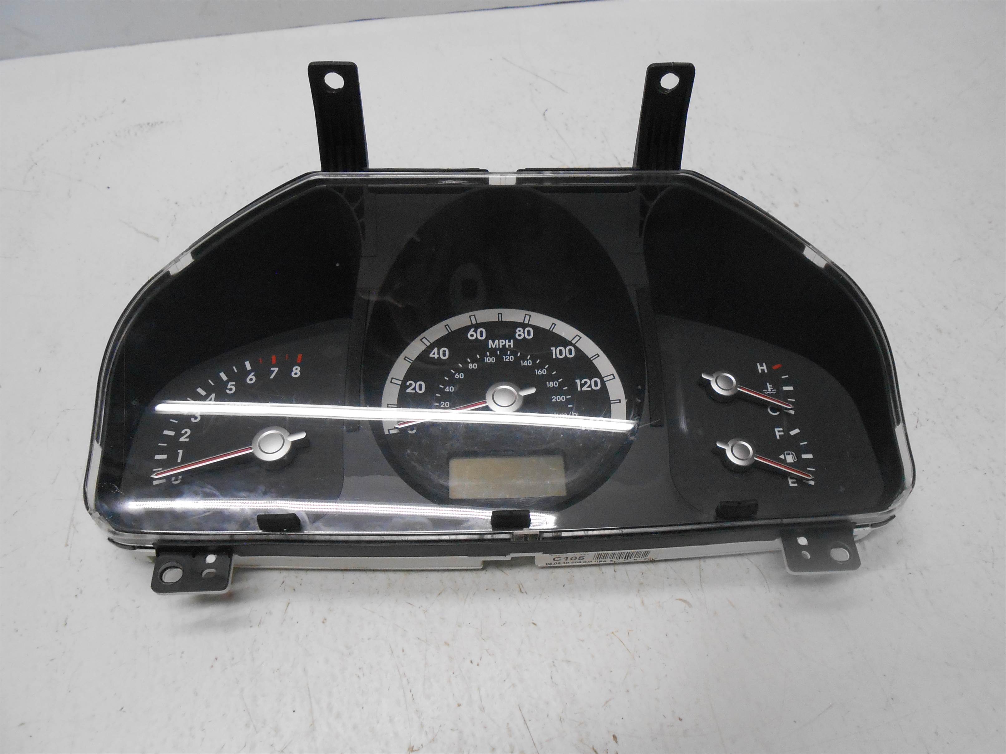 Used 05 06 Kia Sportage Speedometer Instrument Cluster Panel for sale small view front thumbnail
